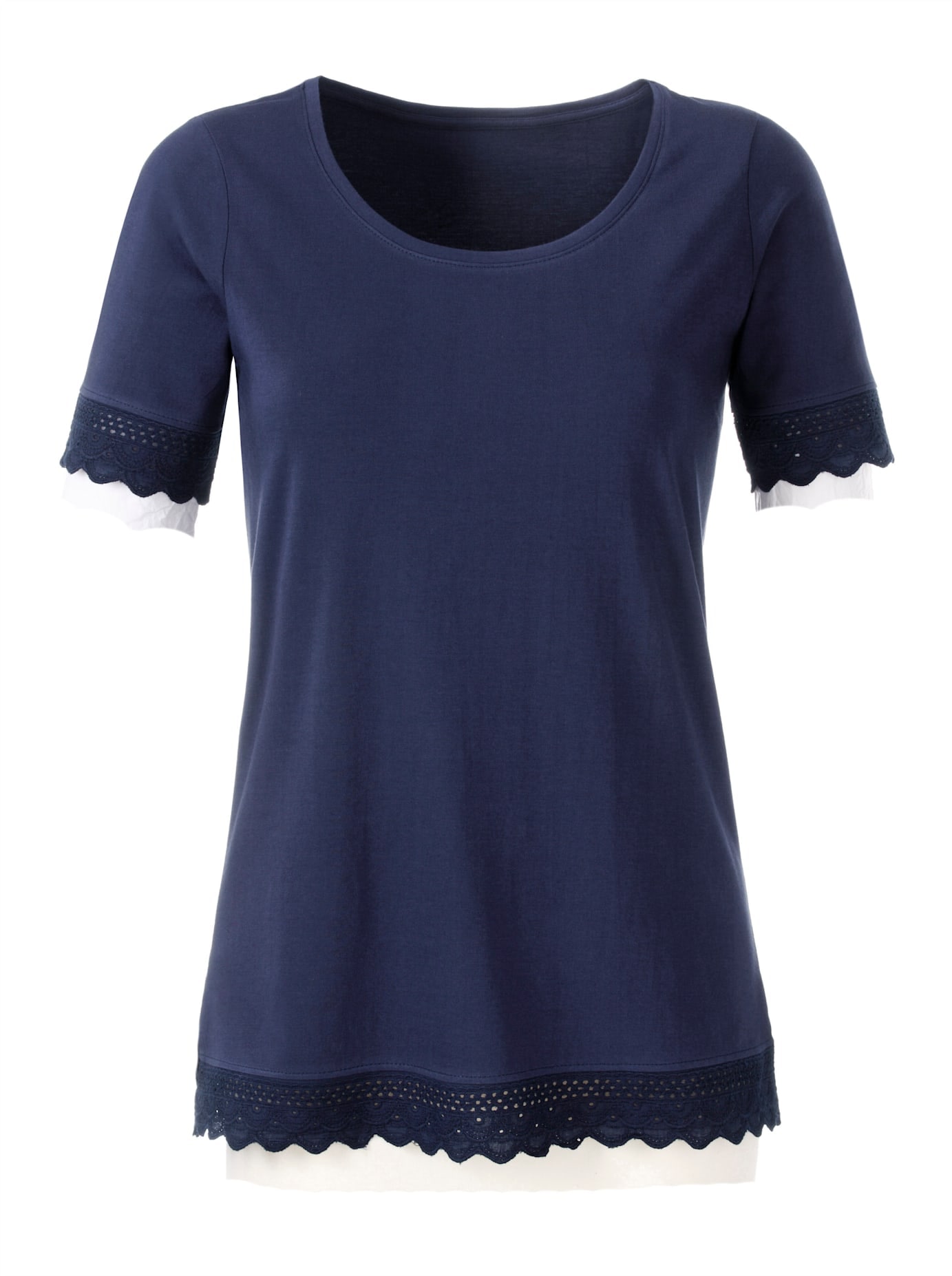 Classic Basics Spitzenshirt »Shirt«, (1 tlg.)