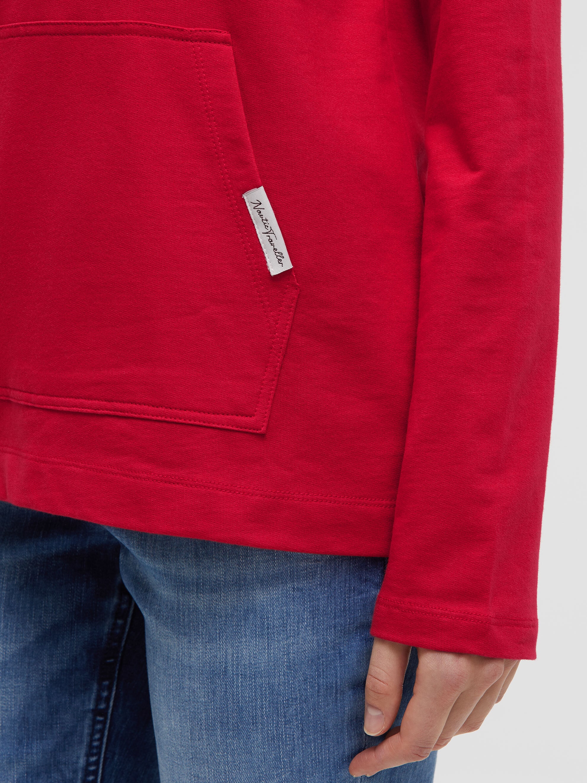 SOCCX Kapuzensweatshirt , mit Pailletten-Schriftzug
