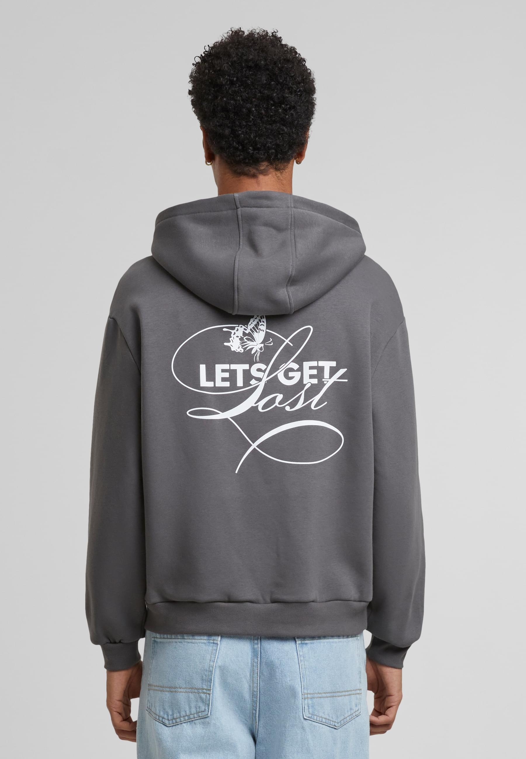 Upscale by Mister Tee Sweatjacke »Upscale by Mister Tee Let‘s Get Lost Fluffy Zip Hoody«
