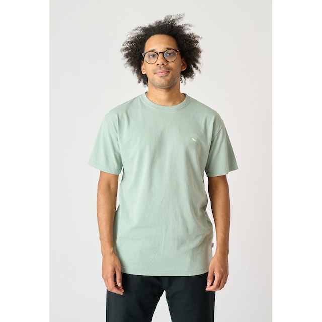 Cleptomanicx T-Shirt »Embroidery Gull Mono«, mit lockerem Schnitt ▷ für |  BAUR