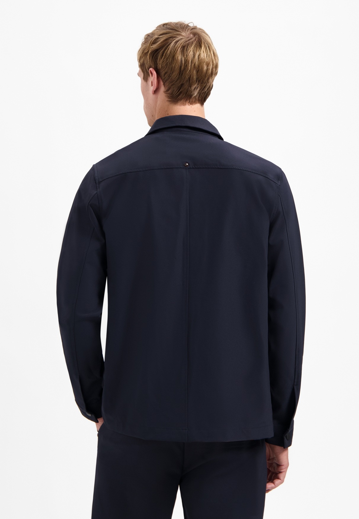 NO EXCESS Langarmhemd »No Excess Sedoc-Reise-Overshirt«