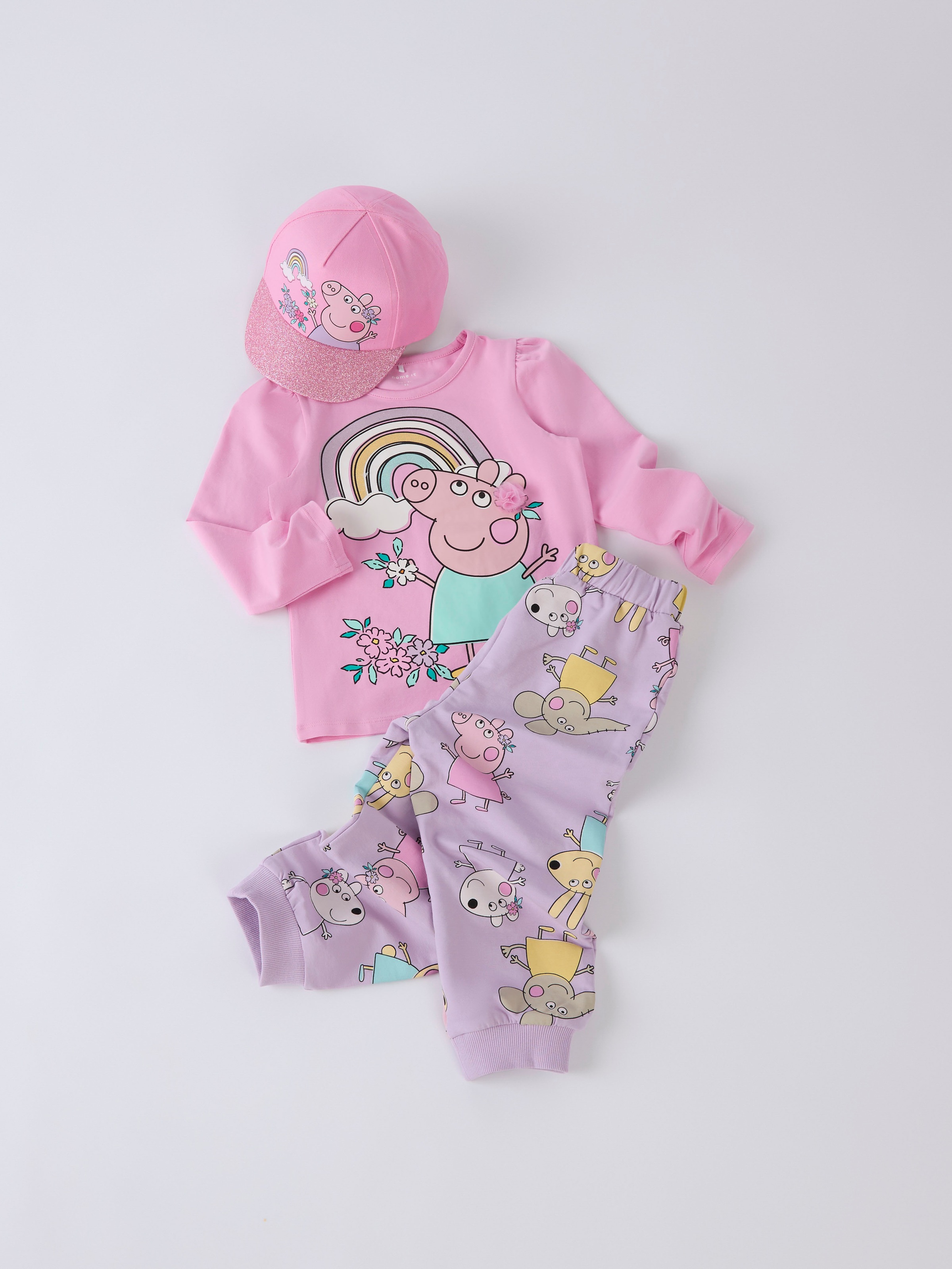 Name It Langarmshirt »NMFFIFFI PEPPA LS TOP BOX CPLG«