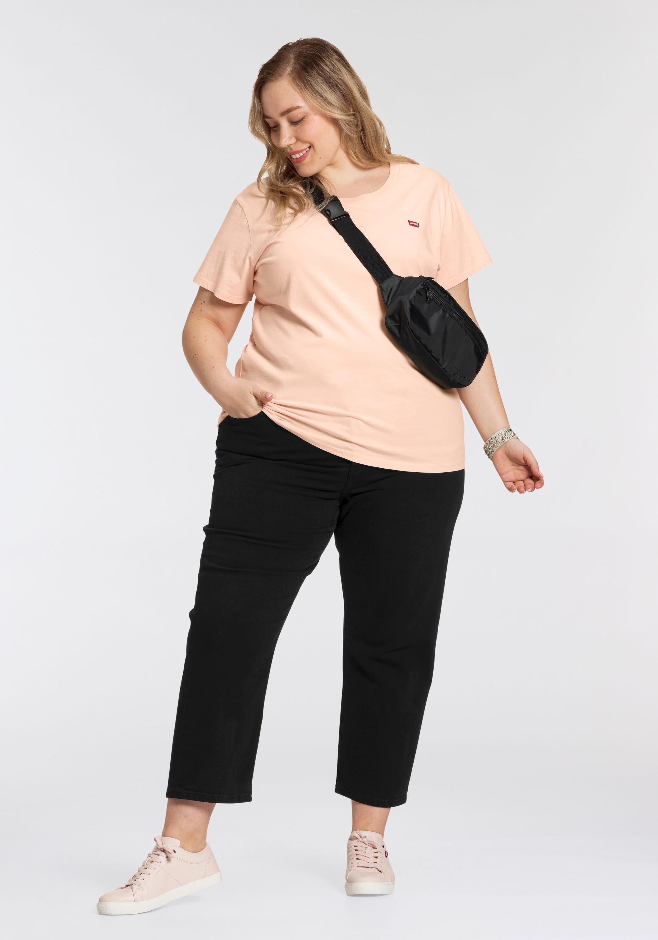 Levi's® Plus 7/8-Jeans »501® CROP«, in klassischer Leibhöhe