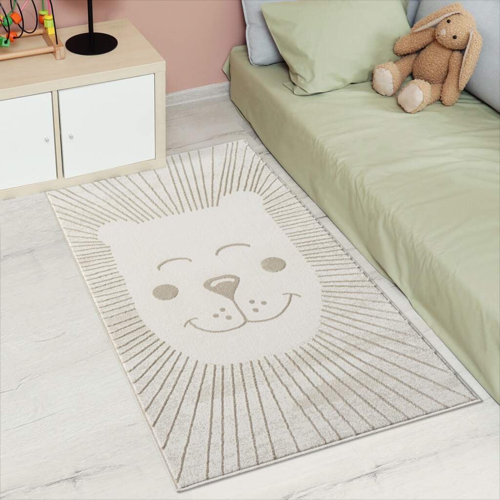 Carpet City Kinderteppich "MARA714" rechteckig 11 mm Höhe Kinderzimmer, Kur günstig online kaufen