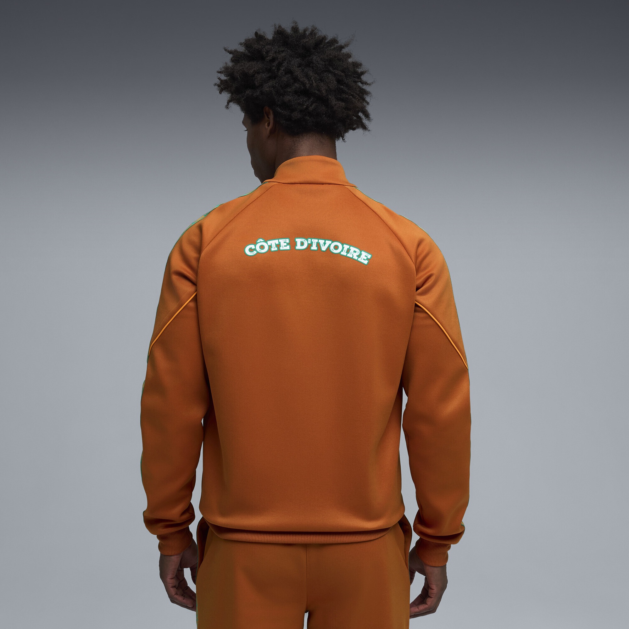 PUMA Sweatjacke »Elfenbeinküste KING Anthem Jacke Herren«