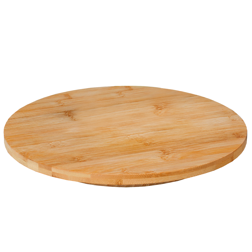 KESPER Servierbrett "Dreh- und Servierplatte, Bambus, FSC" zum Drehen
