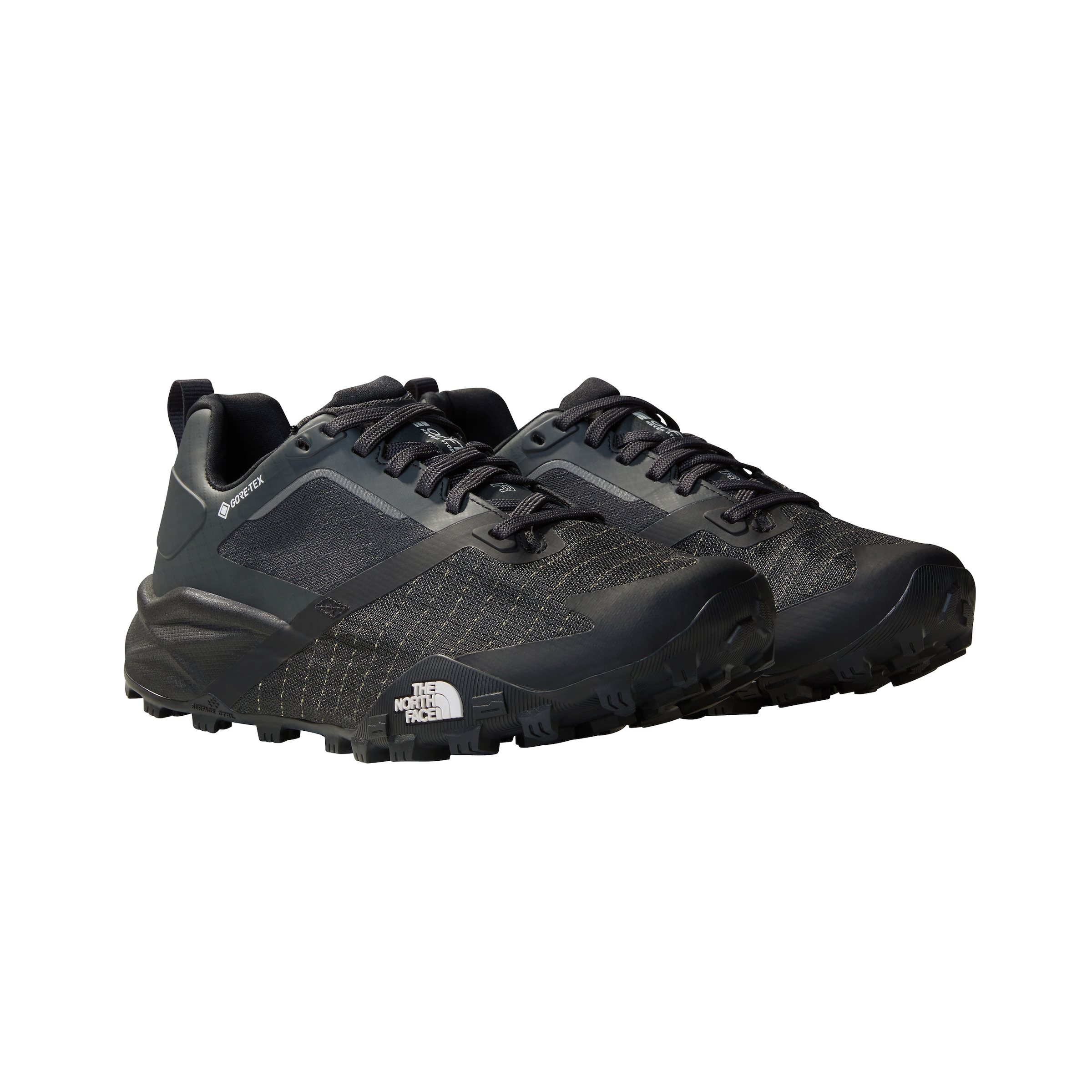 THE NORTH FACE Damen Trailrunningschuh "W OFFTRAIL TR GORE-TEX", Gr. 41,5asphalt grau, tnf schwarz, Synthetik, Schuhe, wasserdicht