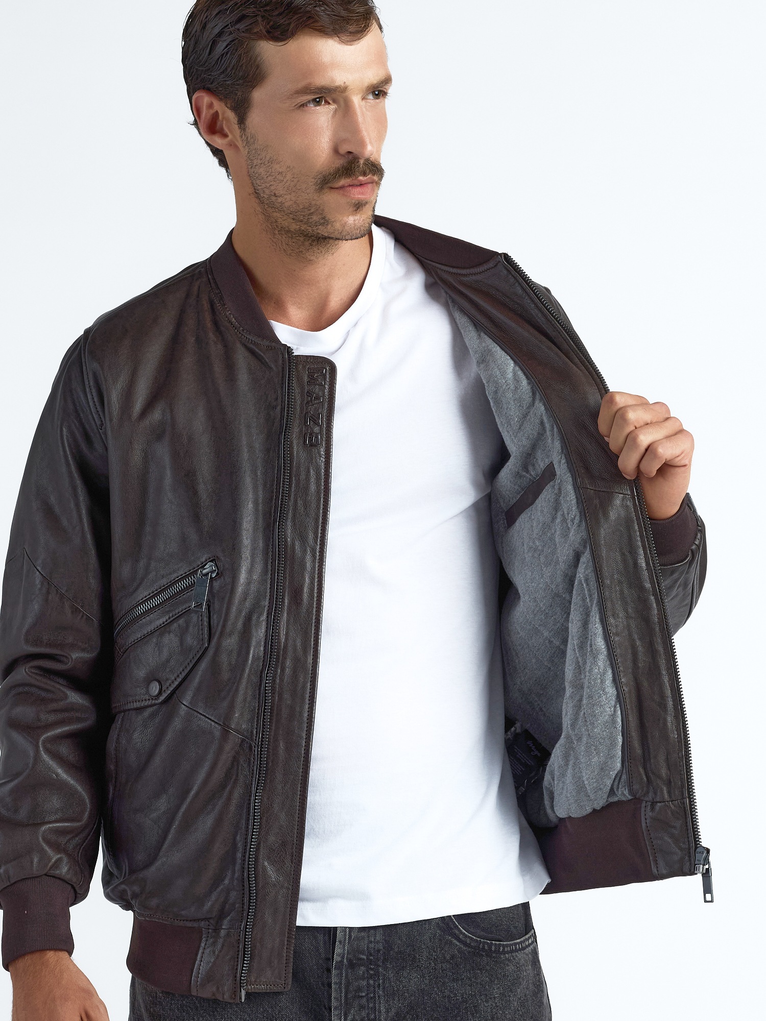 Maze Lederjacke »42023041«