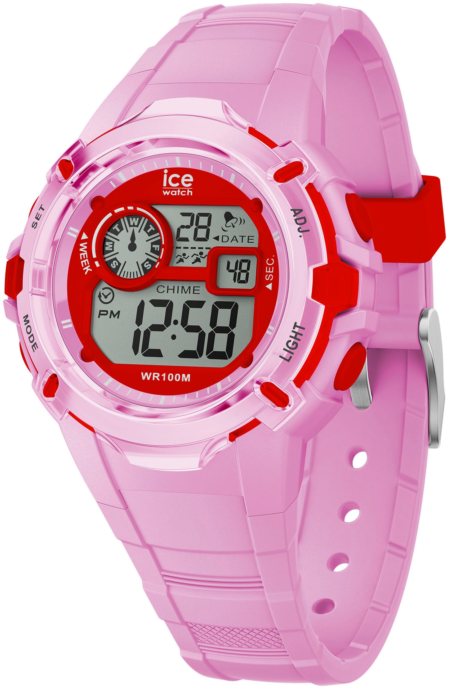 Chronograph »ICE digit explorer - Small«, Quarzuhr, Armbanduhr, Kinderuhr, digital,...