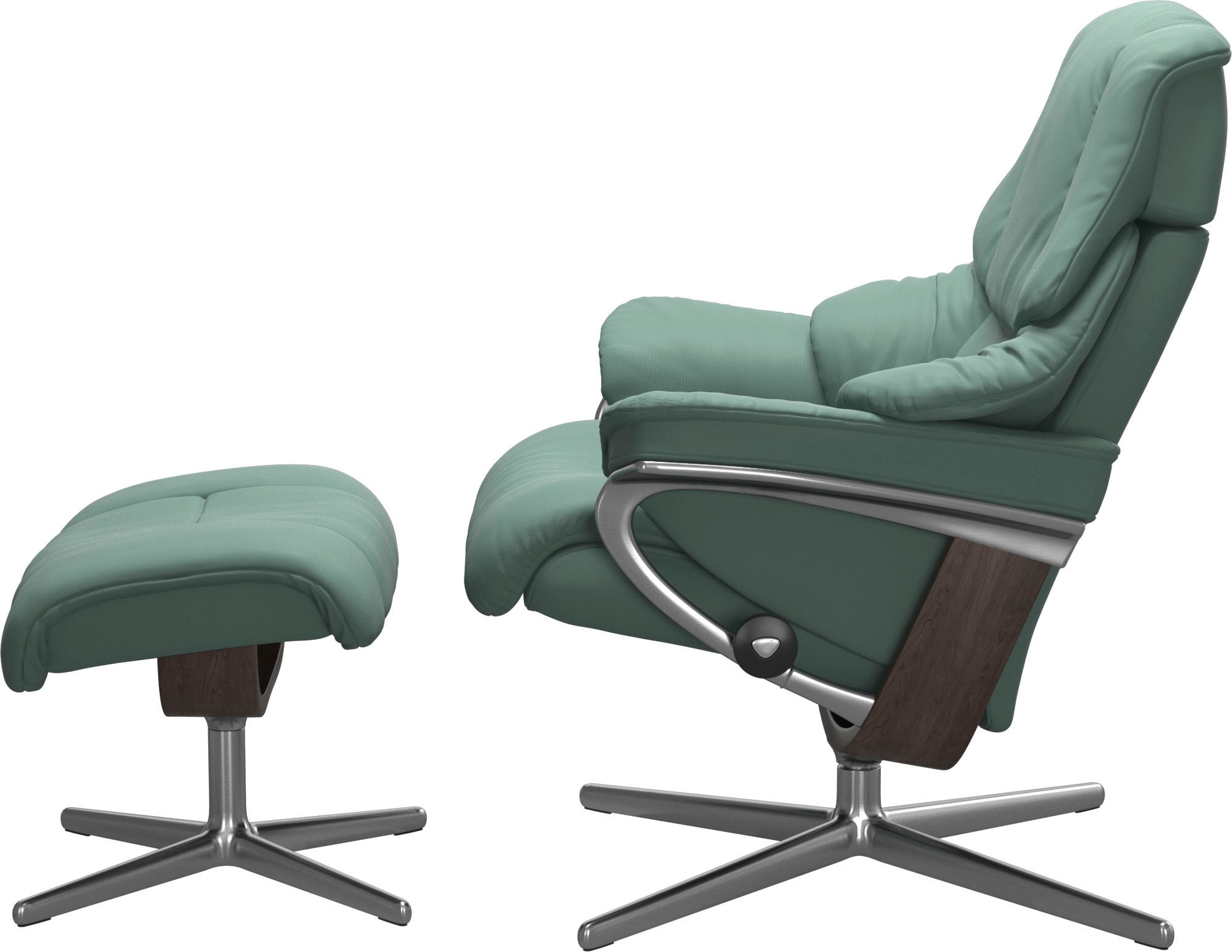Stressless® Relaxsessel »Reno«, mit Cross Base, Größe S, M & L, Holzakzent Wenge