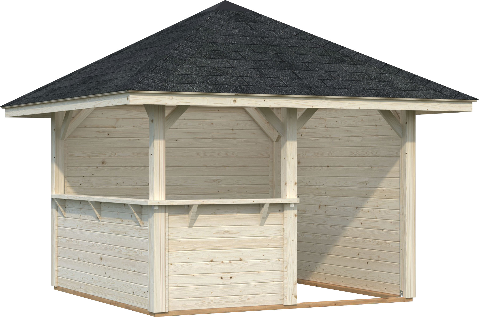 Palmako "Bianca 8,3 m² Set 3" BxTxH: 300x300x323 cm