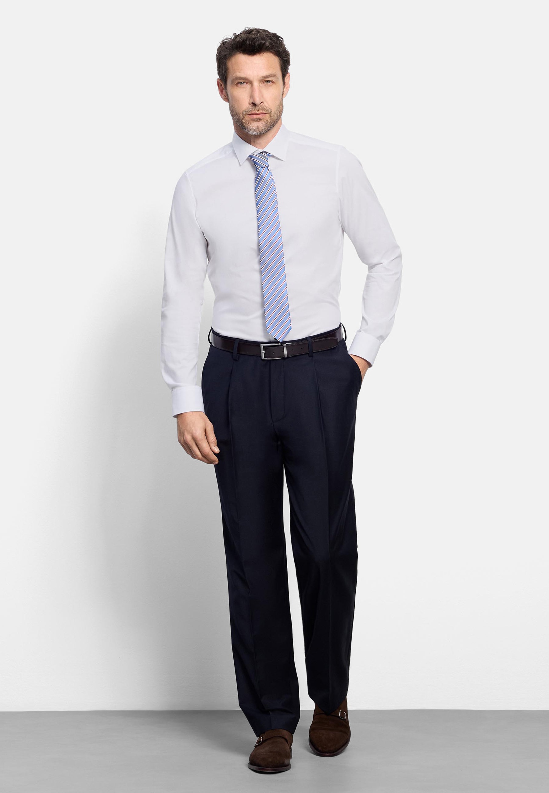 Olymp Level Five Shirt Slim Fit White 42 2