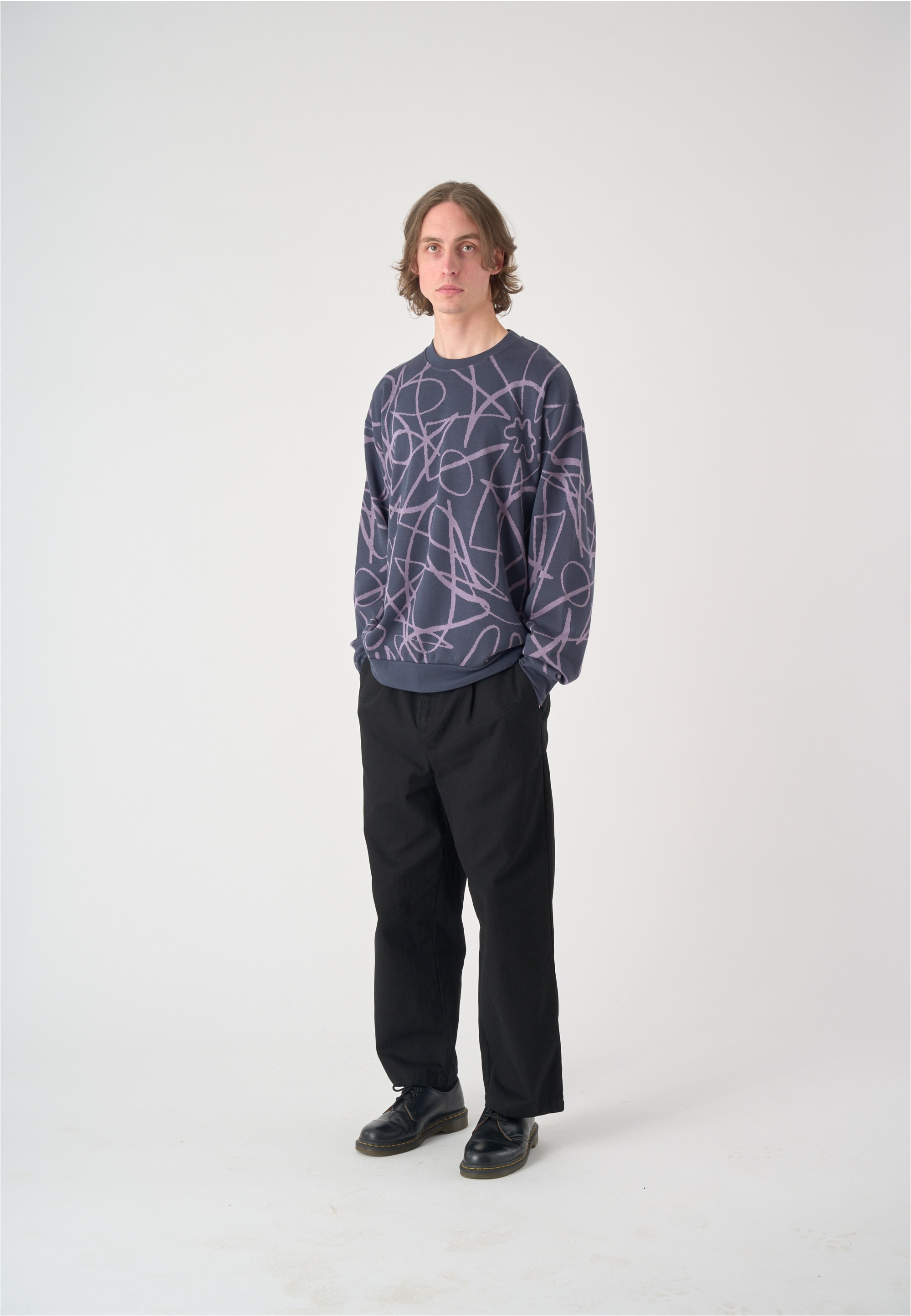 Cleptomanicx Strickpullover "Flowers", mit tollem Allover-Print günstig online kaufen