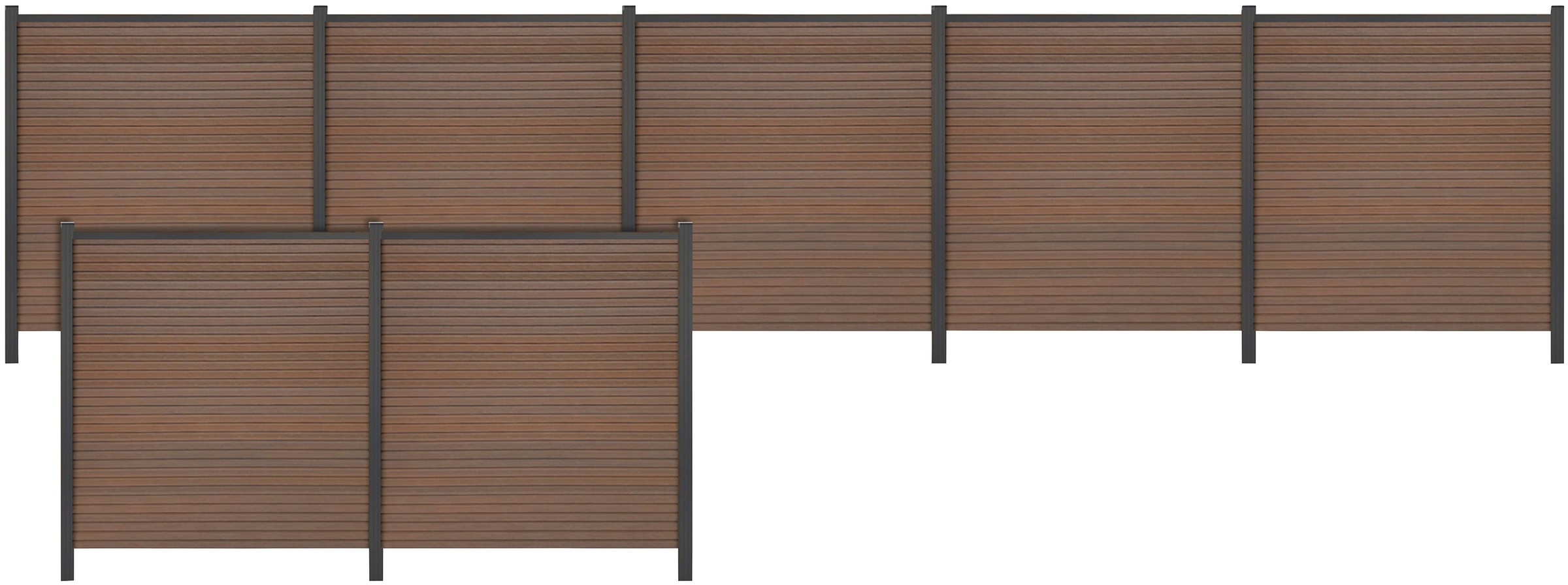 Tetzner & Jentzsch Sichtschutzelement "WARREN 5" pflegeleicht, coextrudiert günstig online kaufen