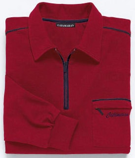 Poloshirt »Langarm-Poloshirt«