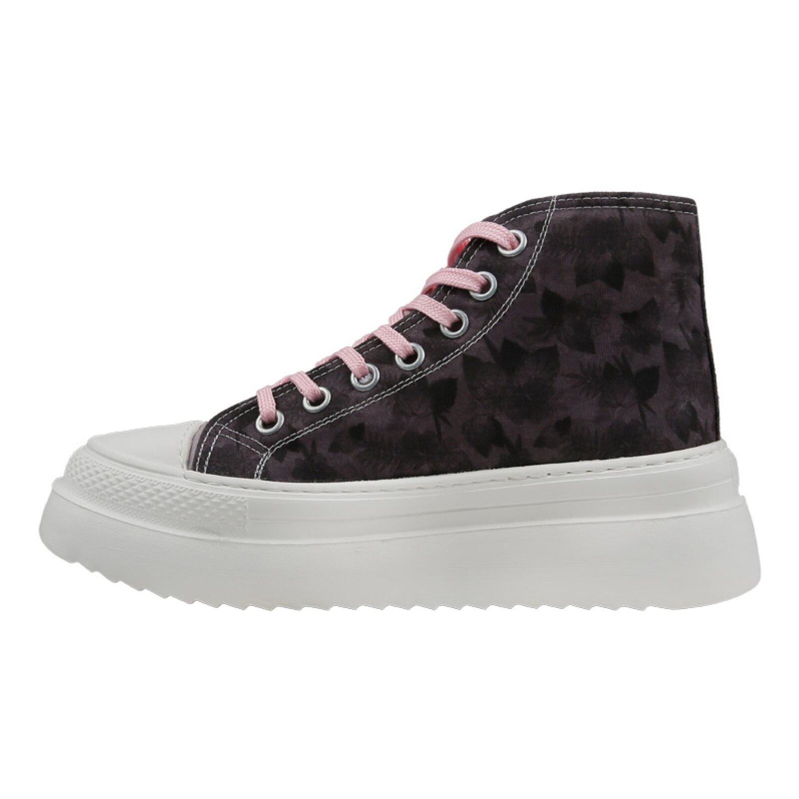 DOGO Sneaker »Fiora High-Top Sneaker Brown Tropical Damen Sneaker«  Handgefertigt