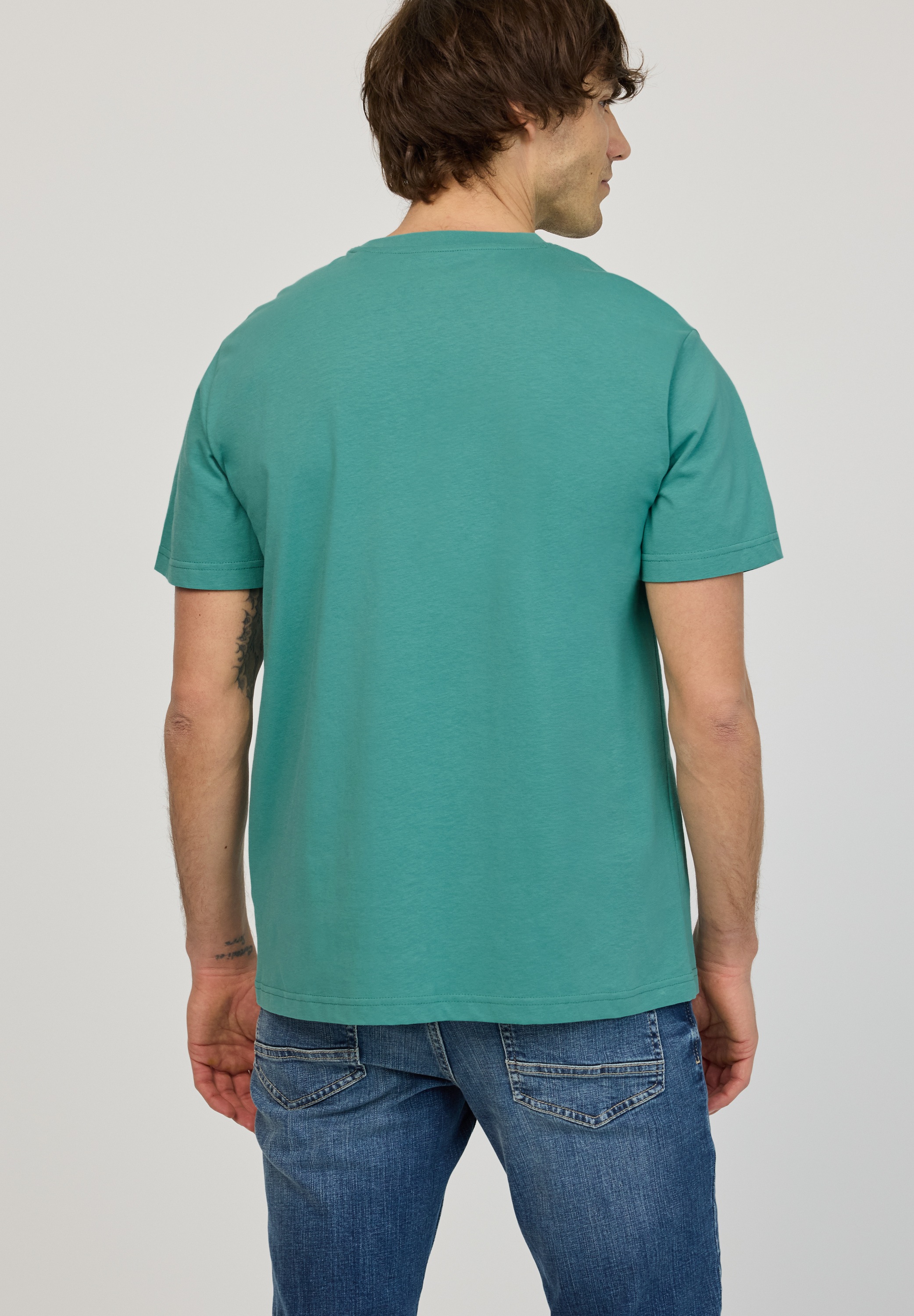 STREET ONE MEN T-Shirt aus reiner Baumwolle günstig online kaufen