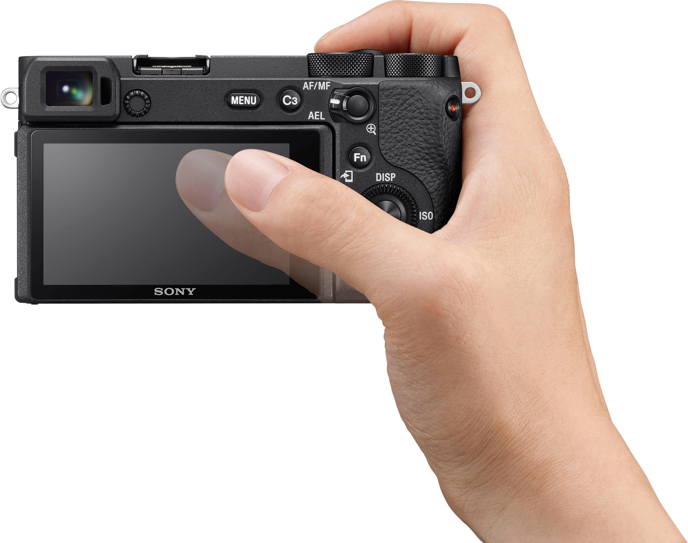 Sony Systemkamera »ILCE-6600B - 4K 24,2 E-Mount«, 180° | NFC, 6600 nur MP, Video, Gehäuse Alpha BAUR Klapp-Display
