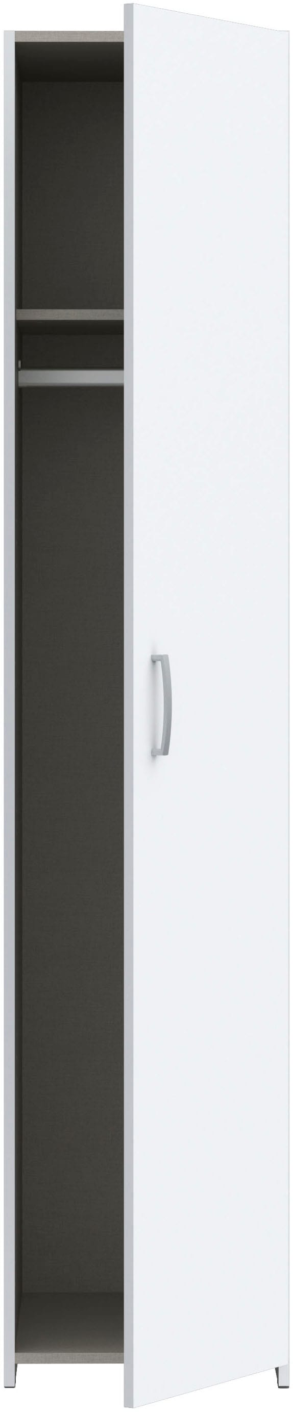 FORTE Kleiderschrank »FORTE ECONOBOX, Drehtürenschrank schmal 40 cm« B/H/T 40/190,5/54,4 cm , ideal für kleine Nischen