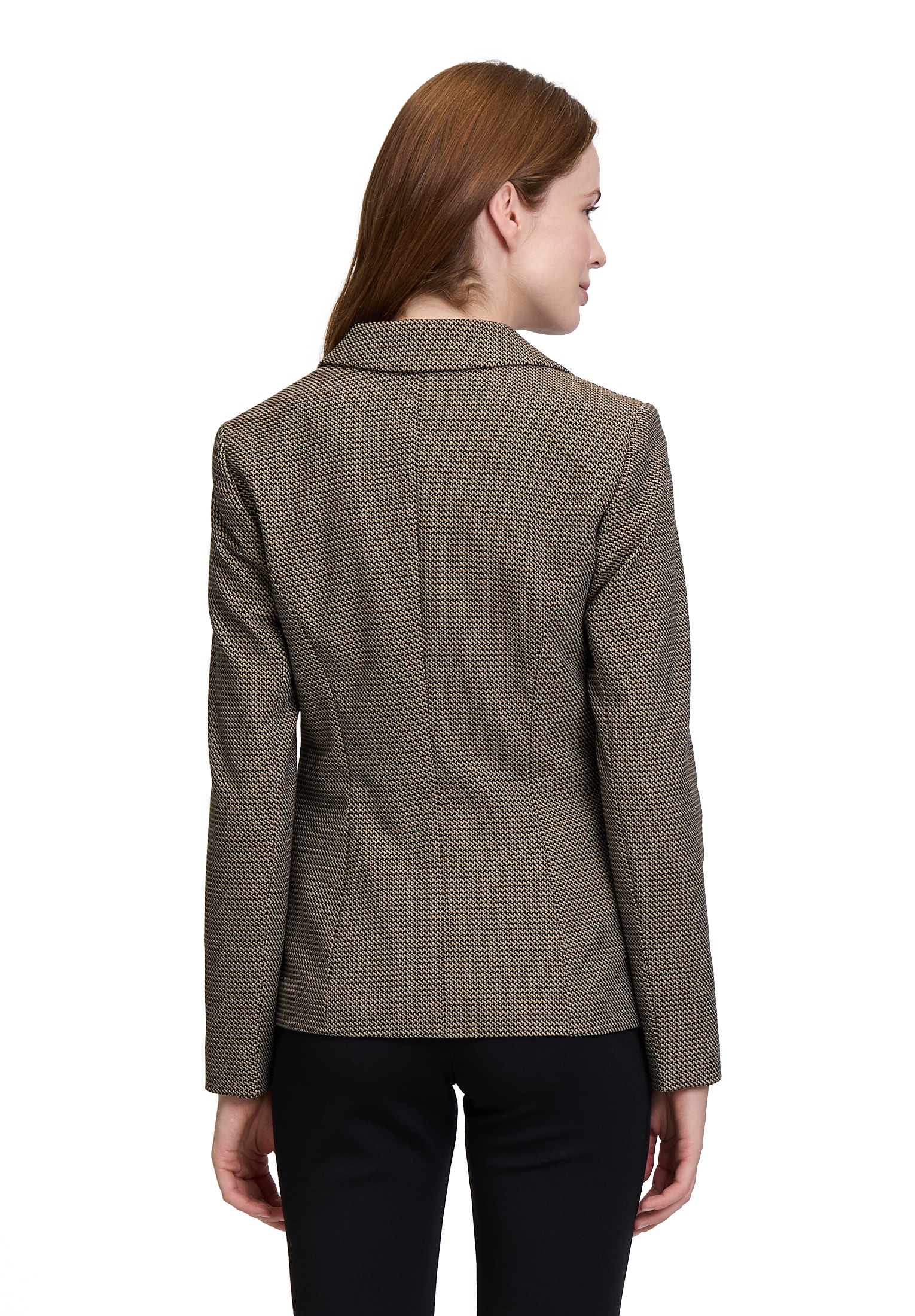 Betty Barclay Kurzblazer »Betty Barclay Wollblazer mit aufgesetzten Taschen«, Material