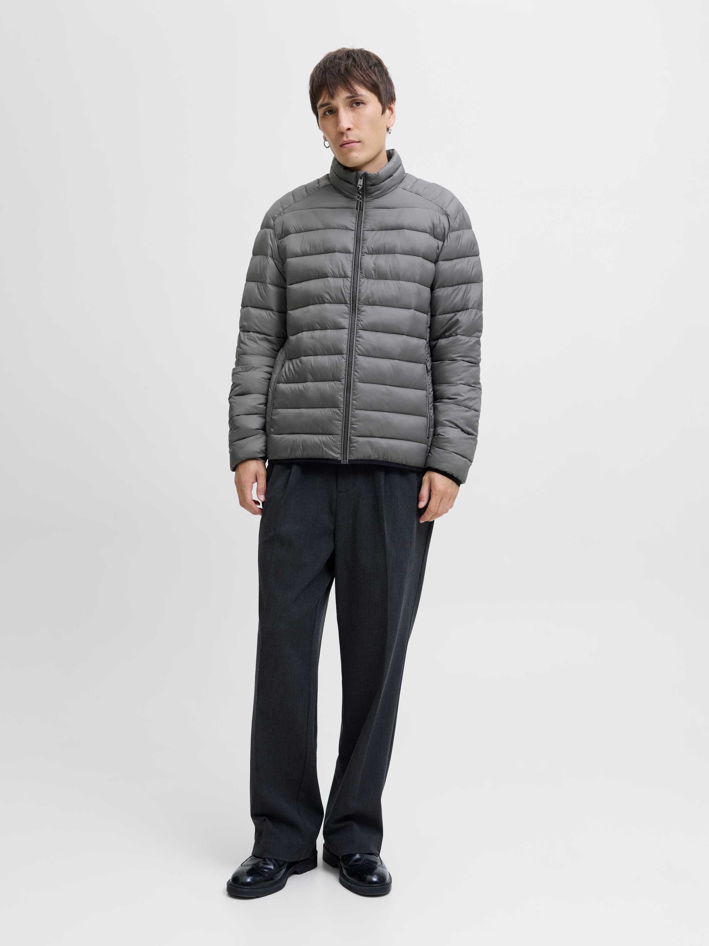 Jack & Jones Steppjacke »JJEBRADLEY LIGHT PUFFER COLLAR NOOS«, ohne Kapuze