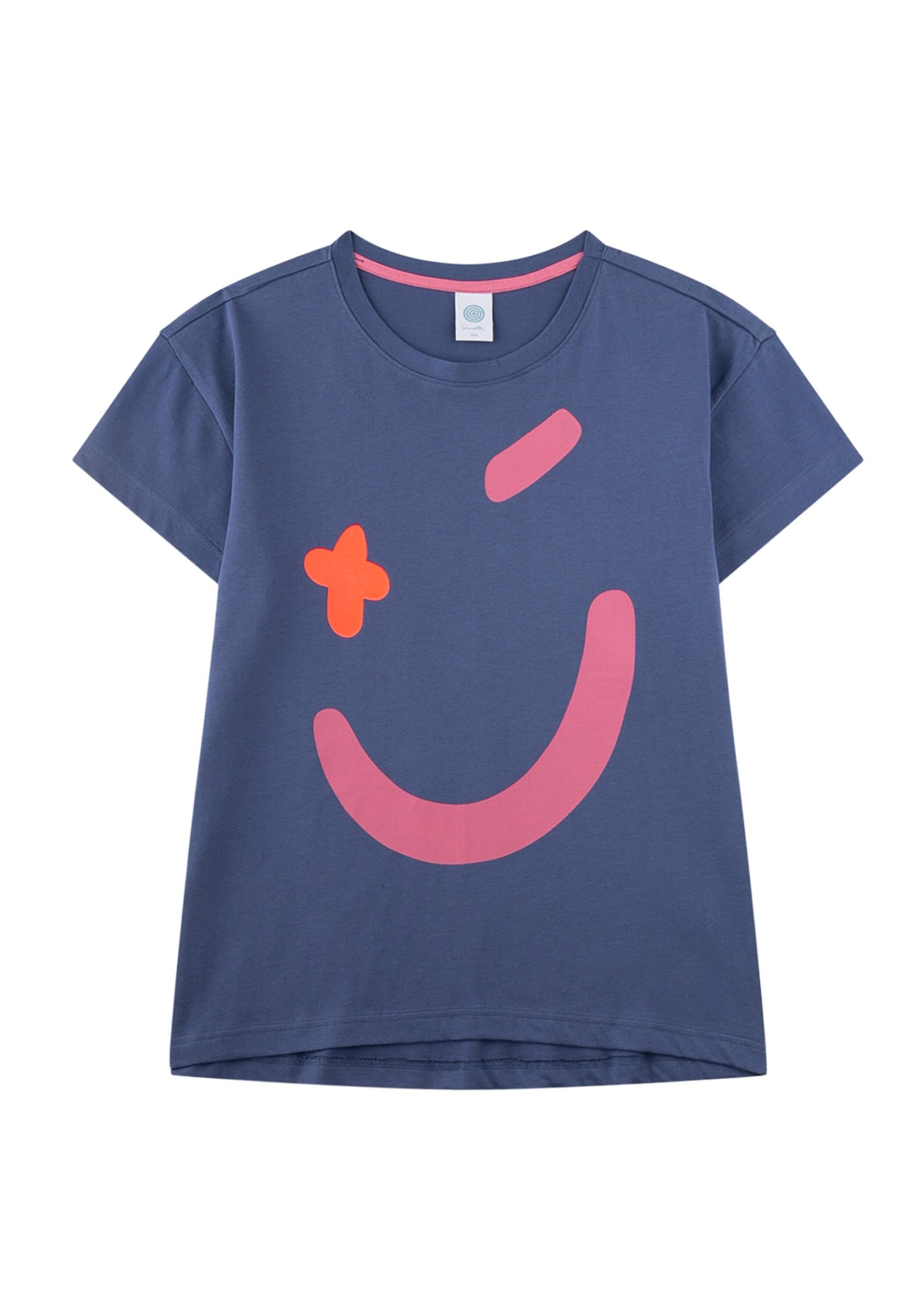 Sanetta Schlafanzug »Pyjama Pyjama Teenager Smiley kurz«