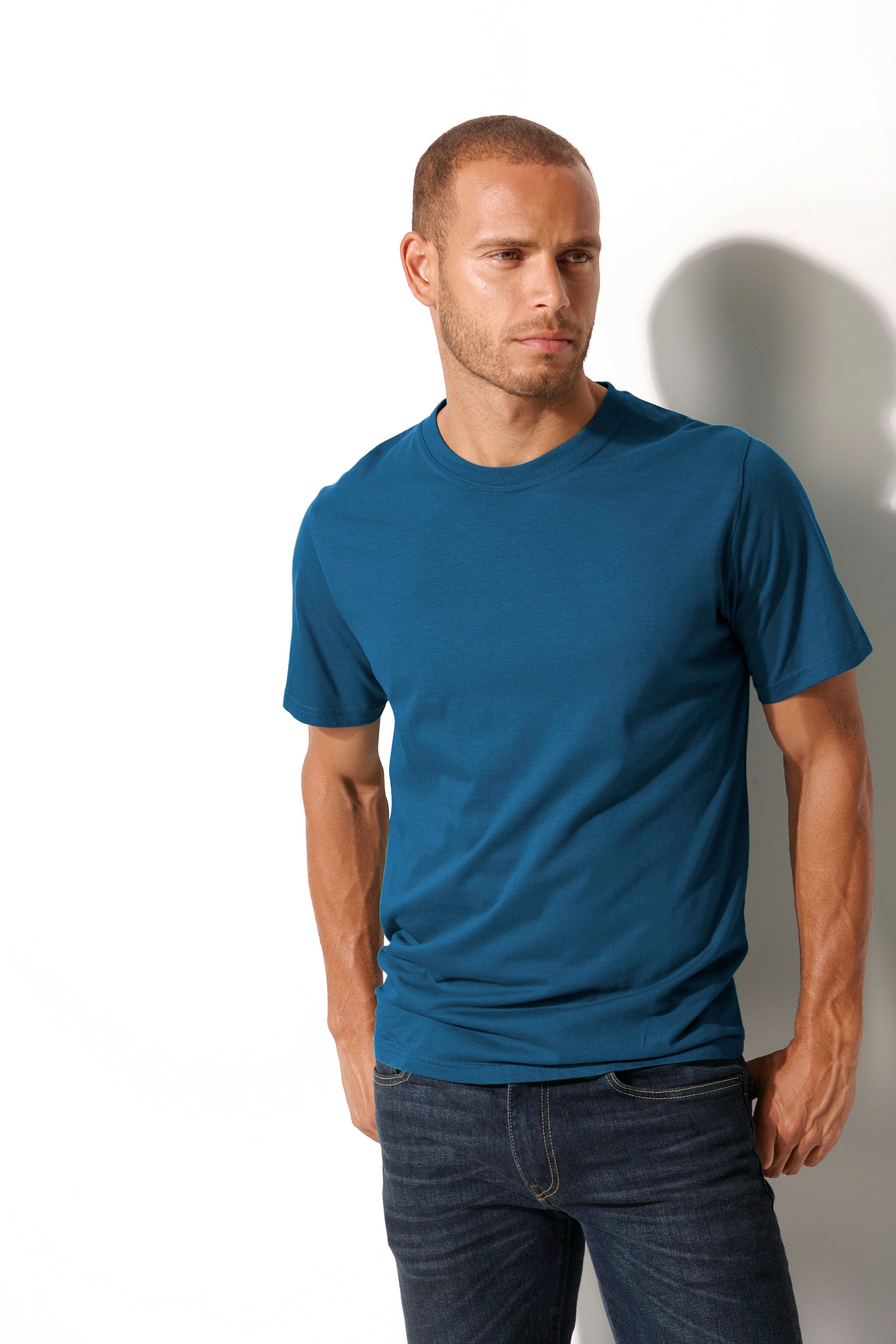 H.I.S T-Shirt, 3 Stk. aus Baumwolle perfekt als Unterziehshirt günstig online kaufen