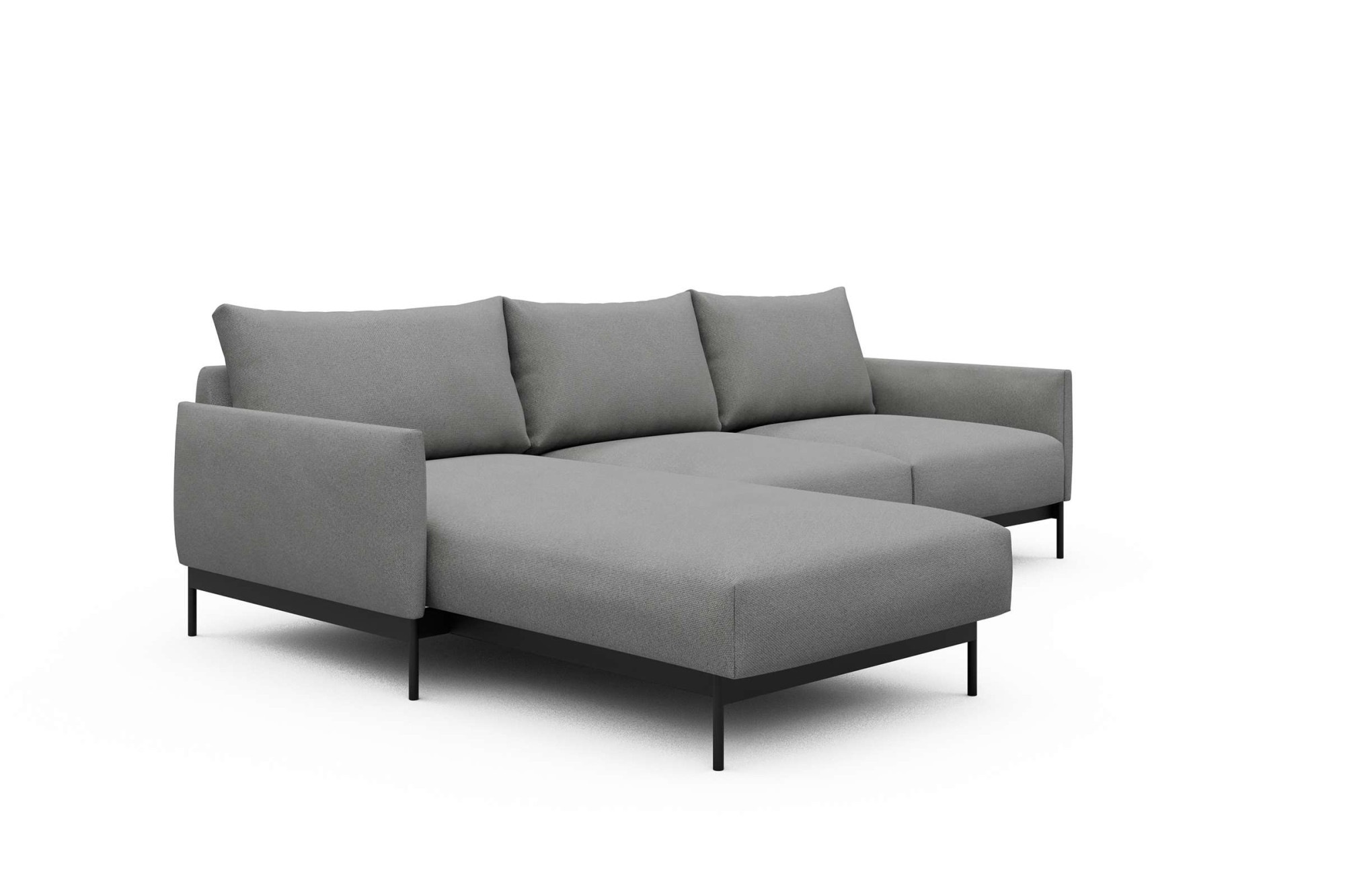 Tenksom Ecksofa »Tokey, Polsterecke, Couch, Recamiere links und rechts montierbar«, Bezüge wechselbar, hoher und gemütlicher Sitzkomfort, L-Form