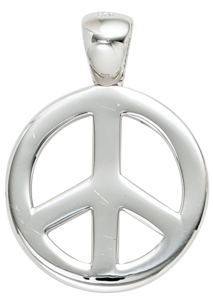 JOBO Kettenanhänger »Anhänger Peace«, 925 Silber