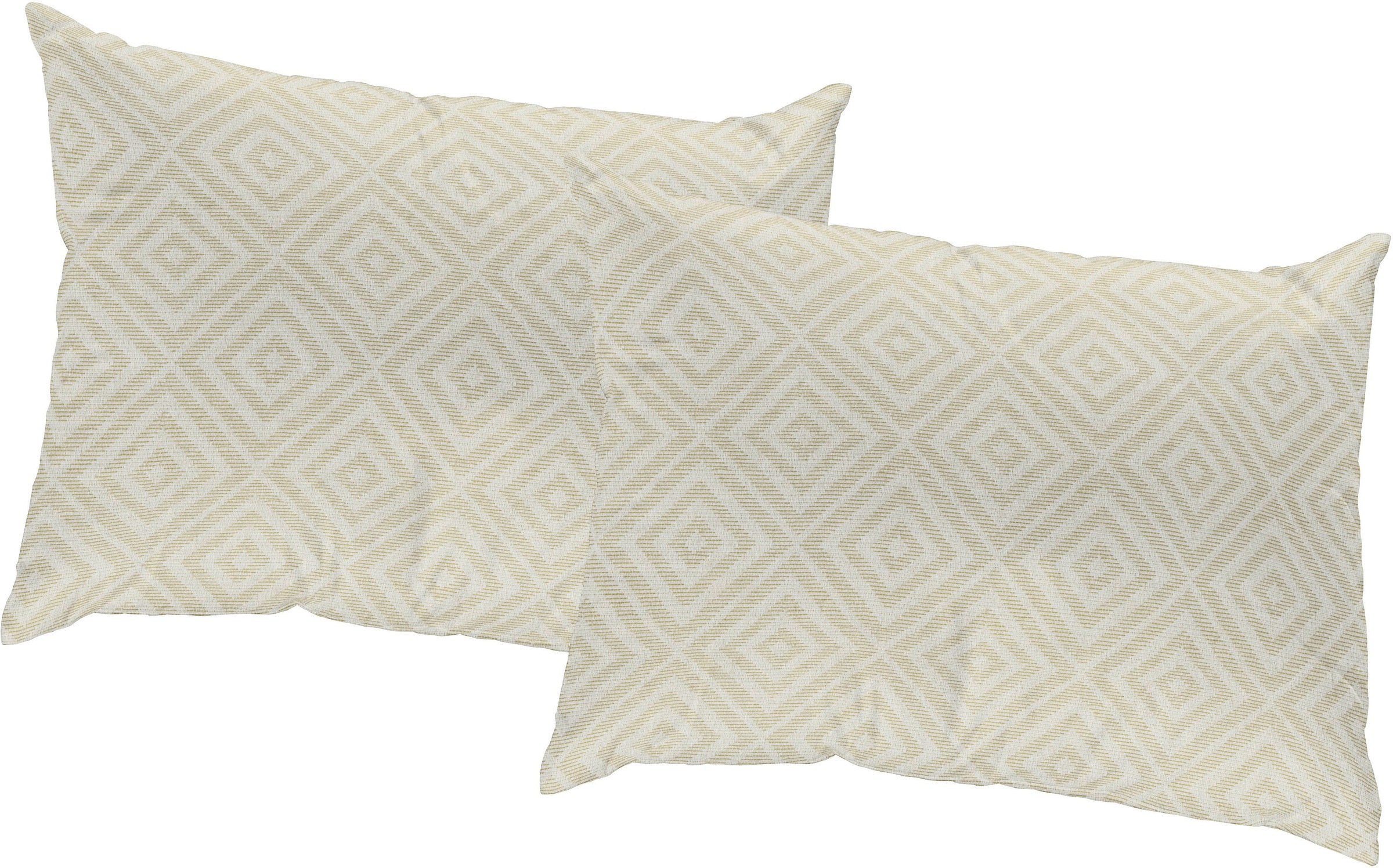 Kissenhülle WIRTH "Telfort" Gr. 3, grau, B:40cm L:60cm, Polyester, Obermaterial: 100% Polyester, Kissenbezüge, Kissenhülle