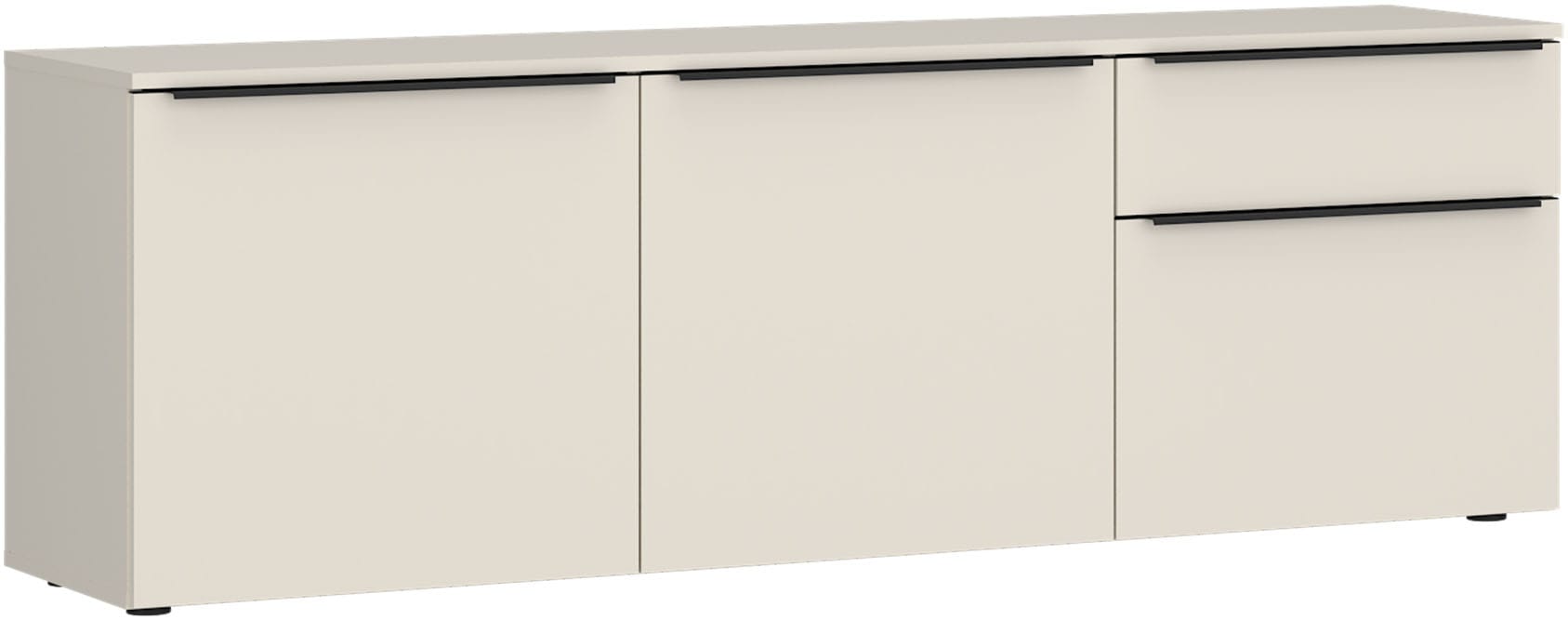 TOM TAILOR HOME Lowboard, Breite 165 cm,3 Türen,1 Schublade, viel Stauraum