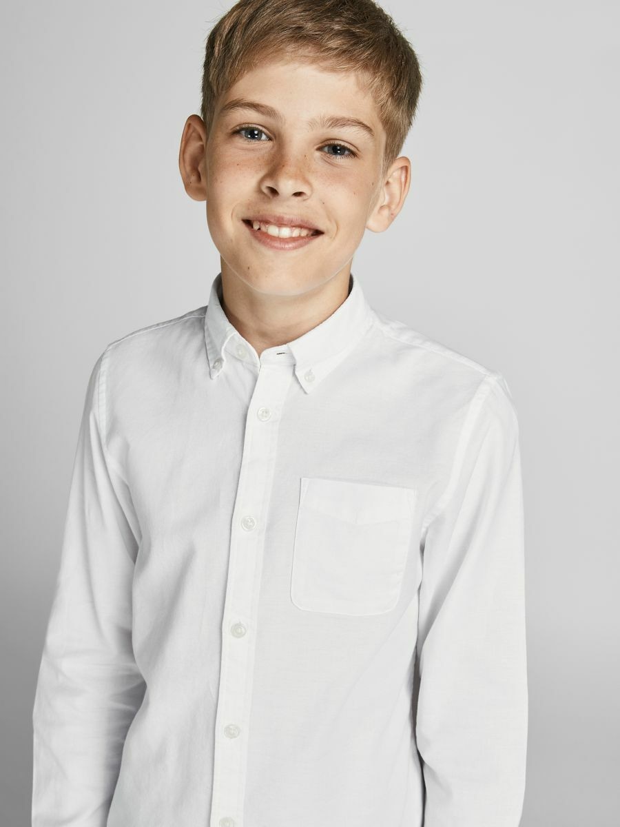 Jack & Jones Junior Langarmhemd »JJEOXFORD SHIRT L/S NOOS JNR«