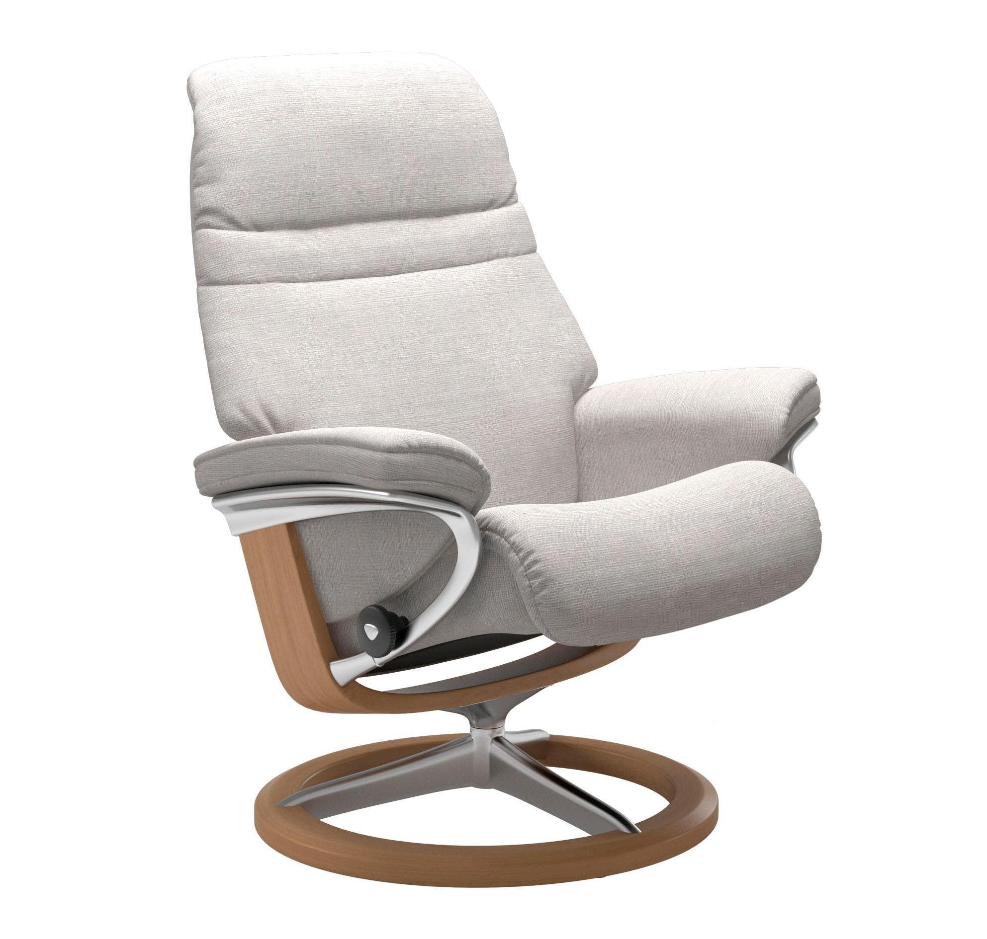 Stressless Relaxsessel "Sunrise", (Set, Relaxsessel mit Hocker), mit Signat günstig online kaufen