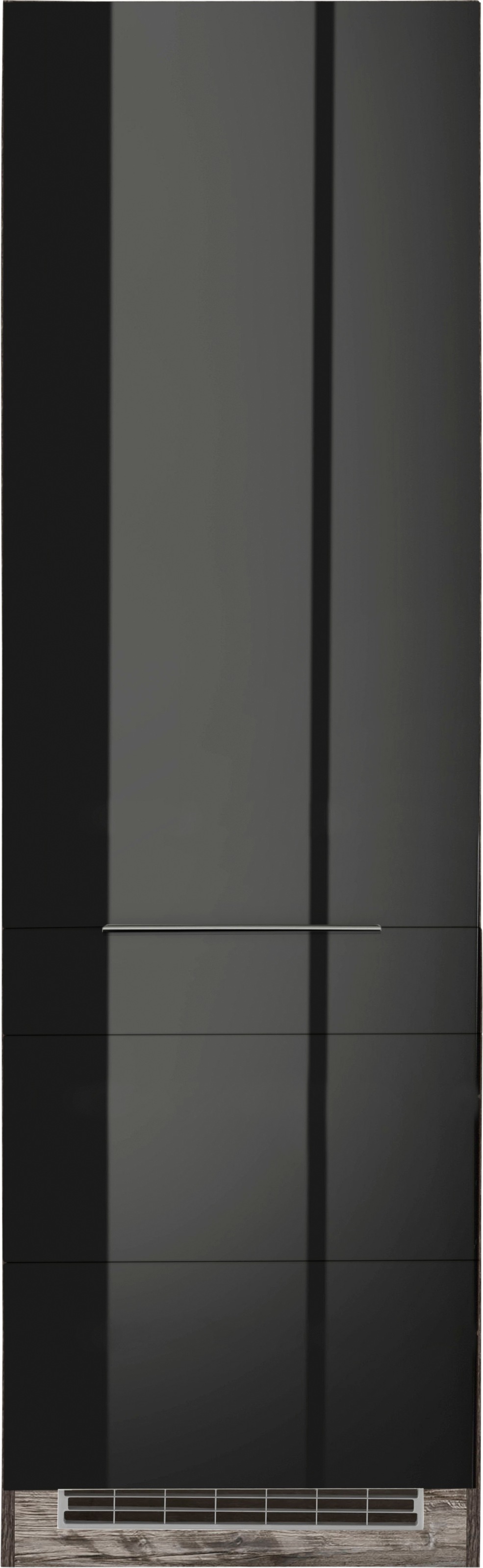 KOCHSTATION Kühlumbauschrank »KS-Brindisi«, 60 cm breit, 200 cm hoch, hochwertige MDF Fronten