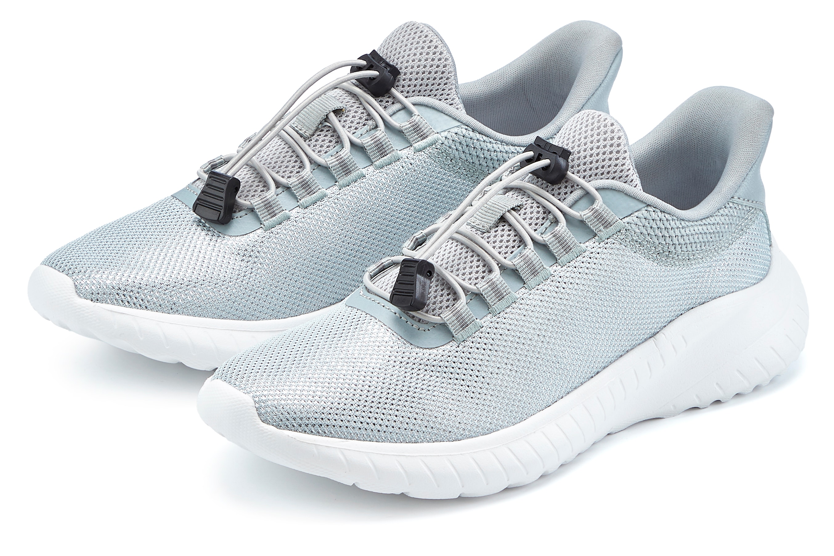 LASCANA Sneaker mit leichtem Metallic-Effekt