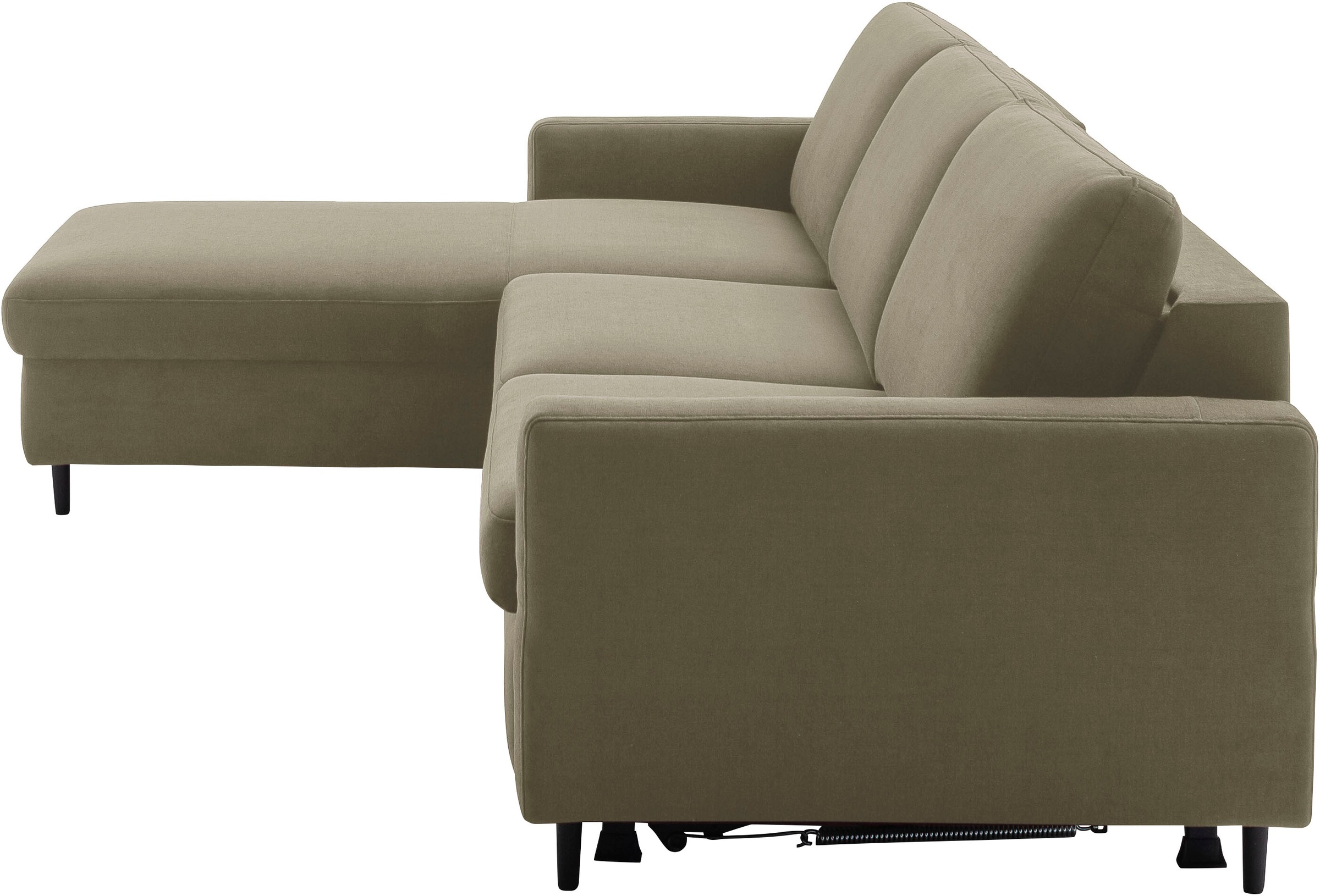 Thumbnail - Home affaire Ecksofa "Calestra, Bezug Easy Care, Dauerschlaffunktion in 2 Qualitäten" L-Form, whlw. Kaltschaummatratze R...