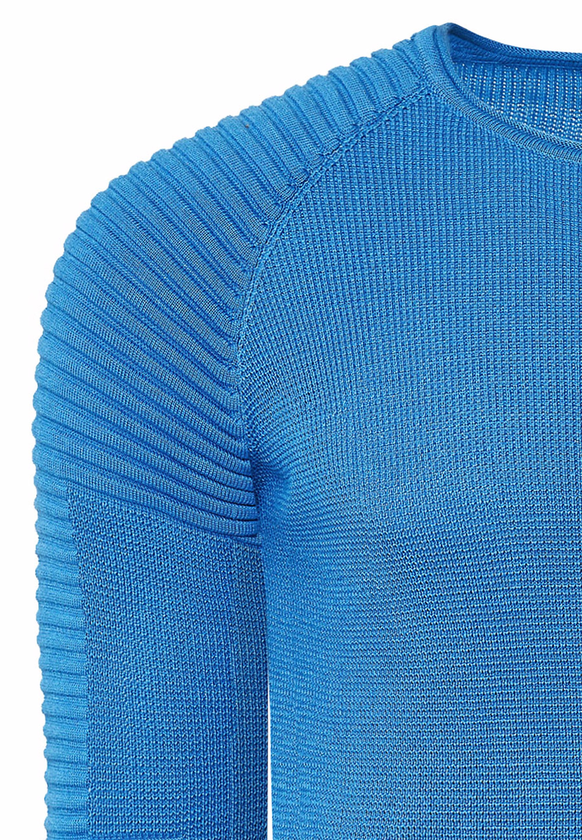 Rusty Neal Strickpullover, mit modernem Rundhalsausschnitt