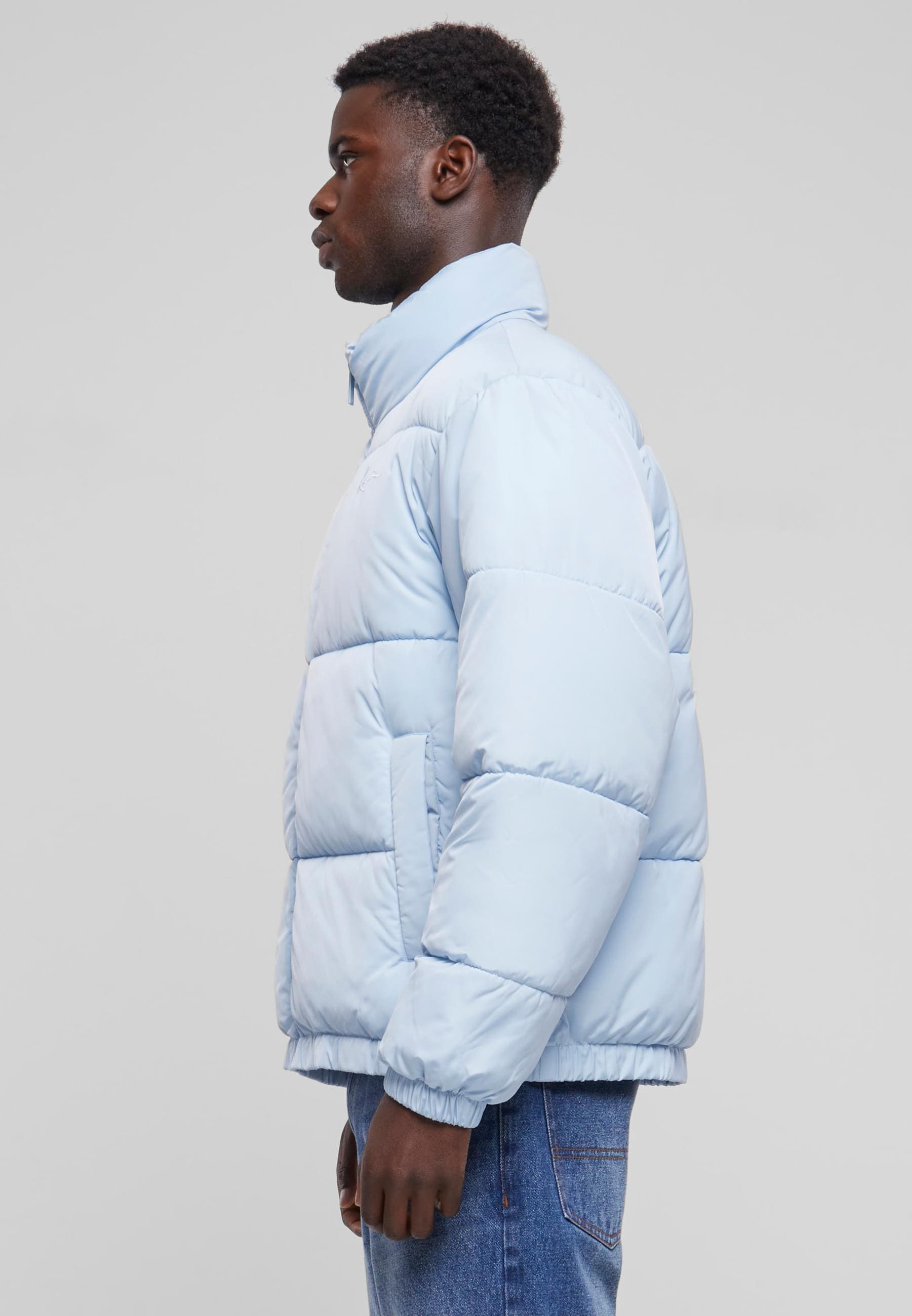 Karl Kani Winterjacke »Karl Kani Herren KM233-052-3 KK Chest Signature Puffer Jacket«, (1 St.), ohne Kapuze