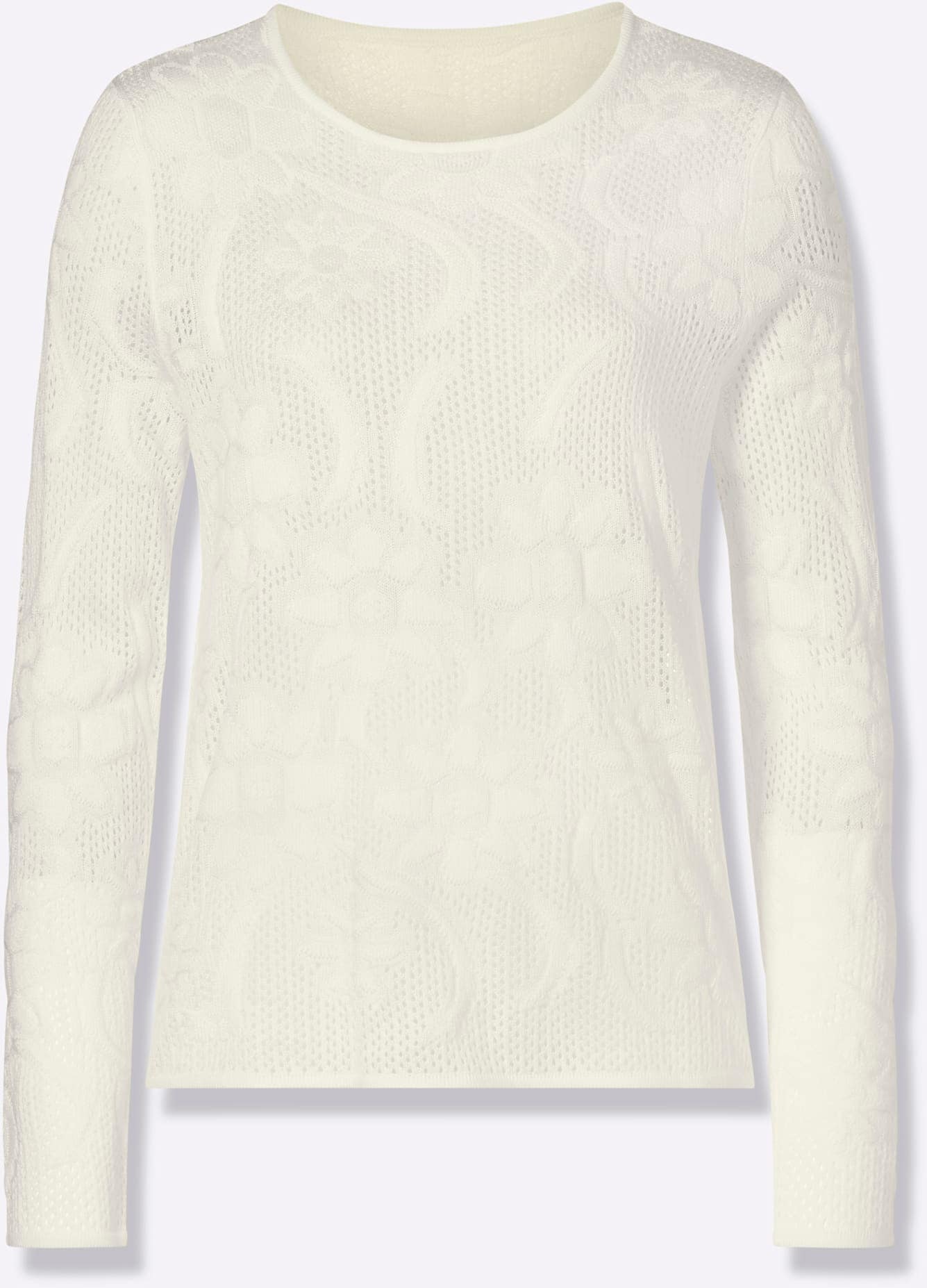 Classic Basics Ajourpullover »Langarm-Pullover«