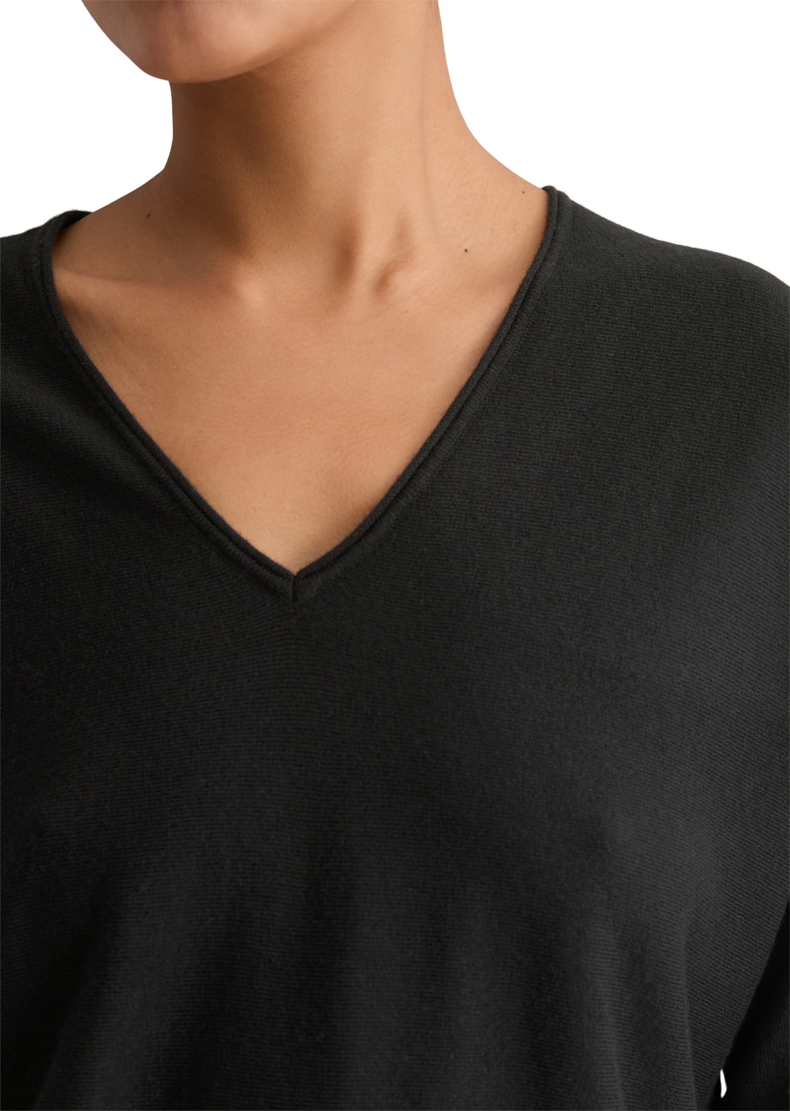 Marc O'Polo Strickpullover »aus weichem Schurwolle-Viskose-Mix«