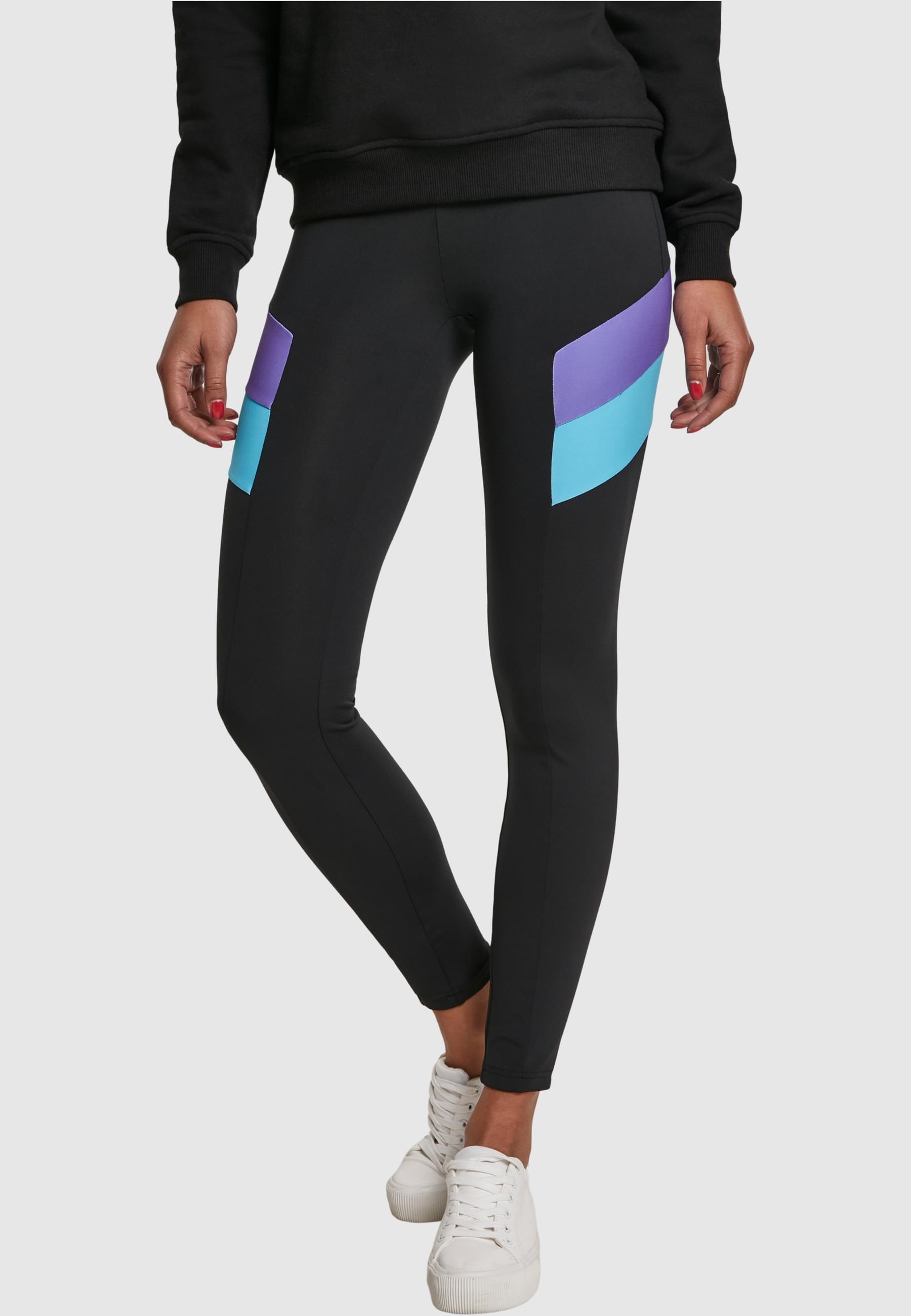 URBAN CLASSICS Leggings »Urban Classics Damen Ladies Color Block Leggings«, (1 tlg.)