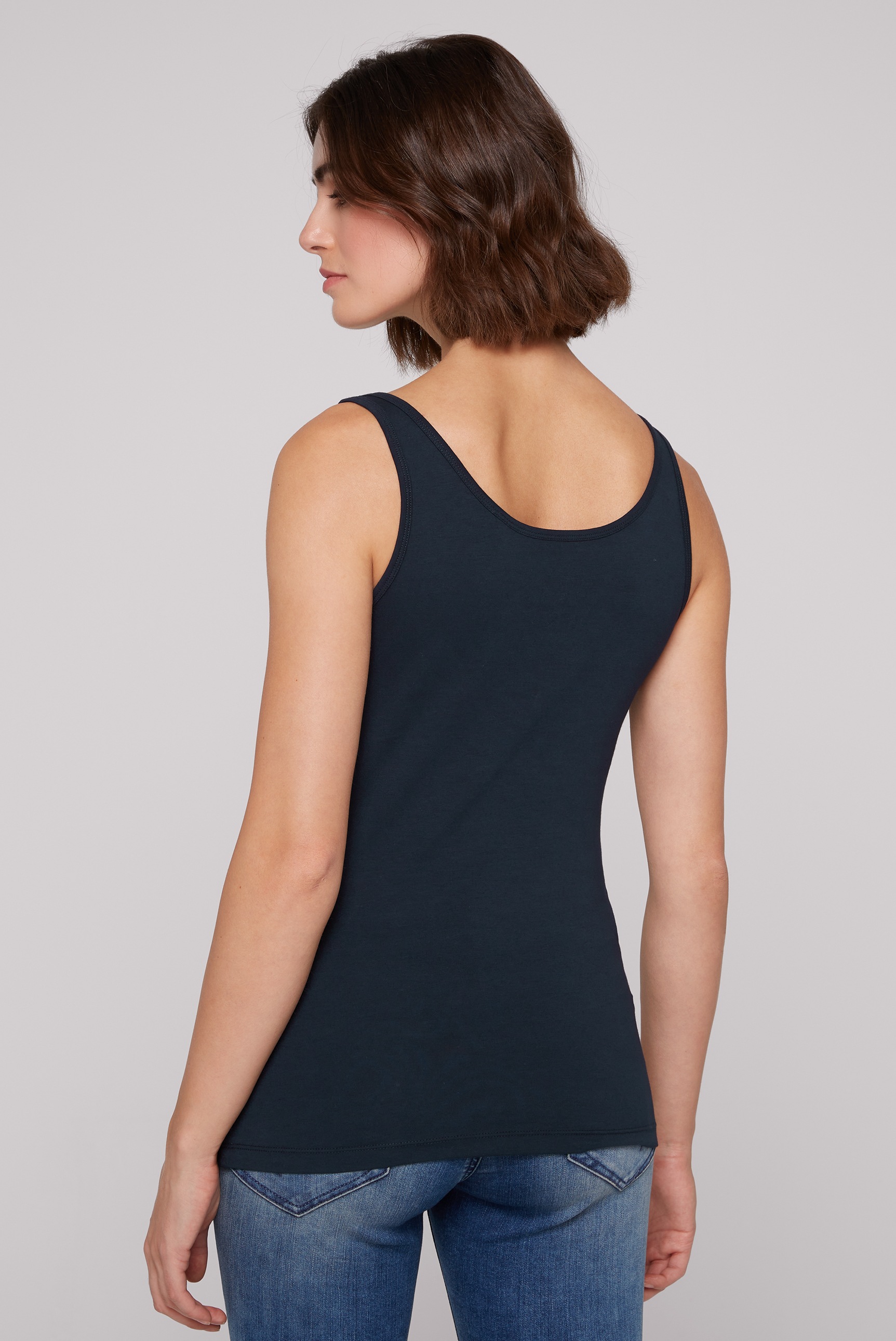 SOCCX Tanktop, mit Elasthan-Anteil