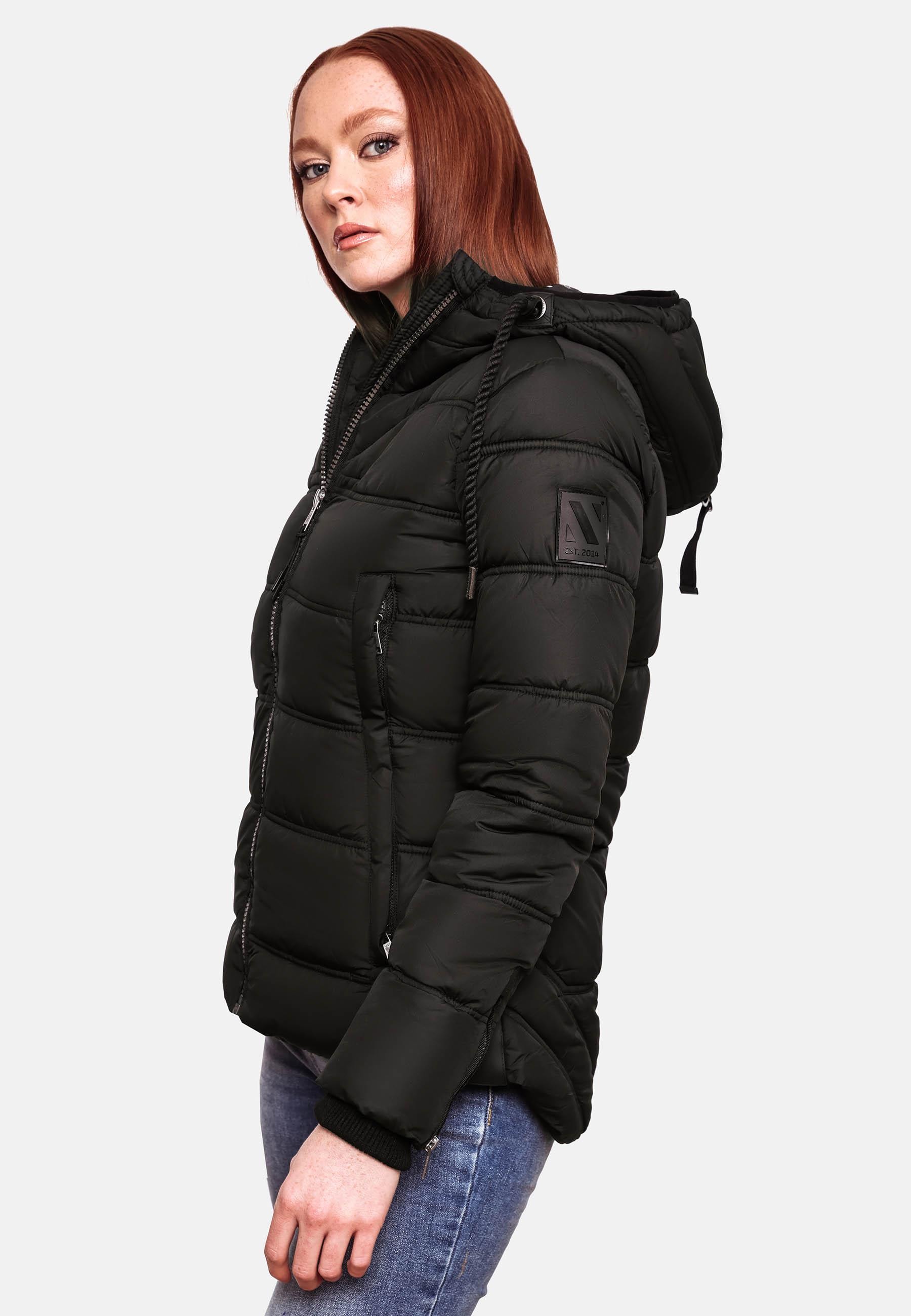 Navahoo Steppjacke »Renesmee«, mit Kapuze, warm gesteppte Winterjacke mit Kapuze