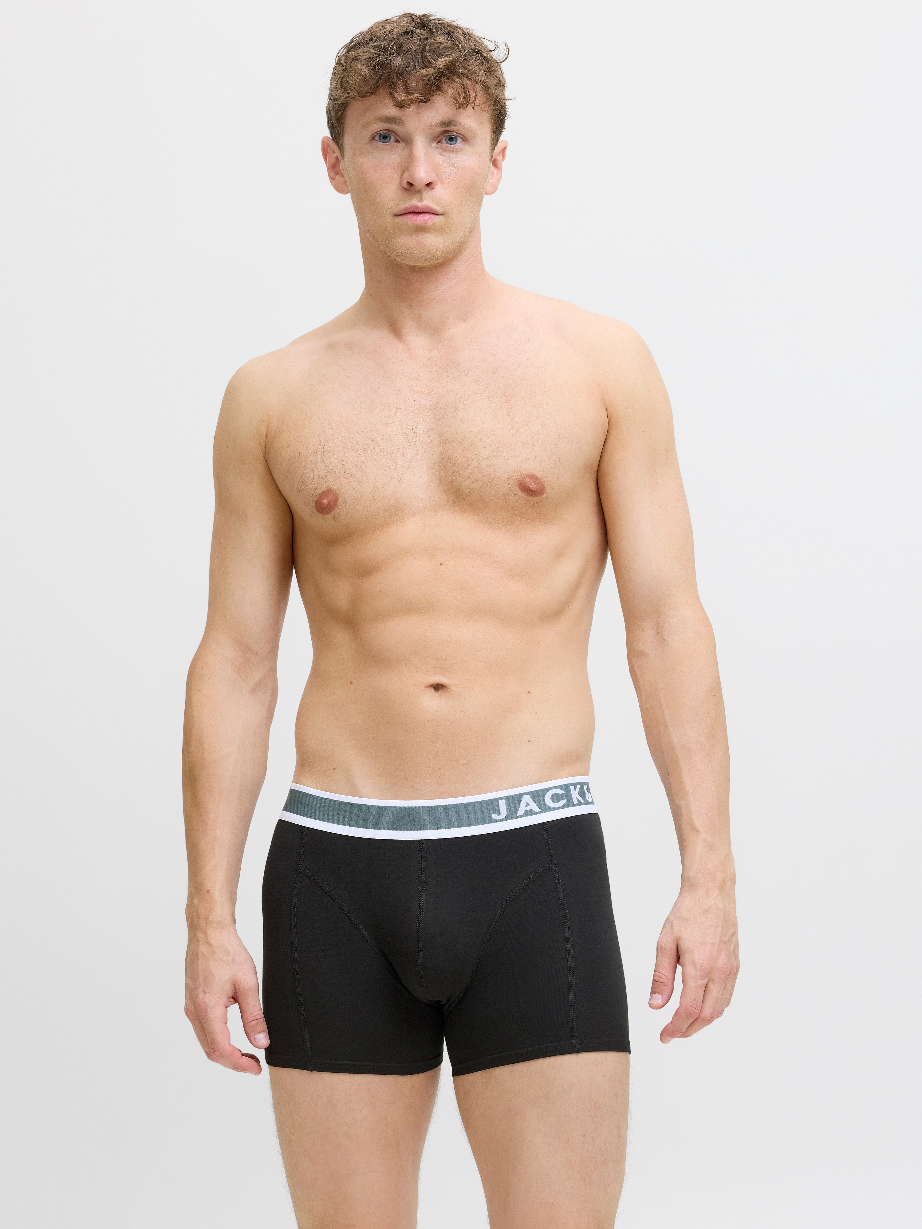 Thumbnail - Jack & Jones Trunk "JACEASTON SOLID TRUNKS 3 PACK SN", (Packung, 3 St.)