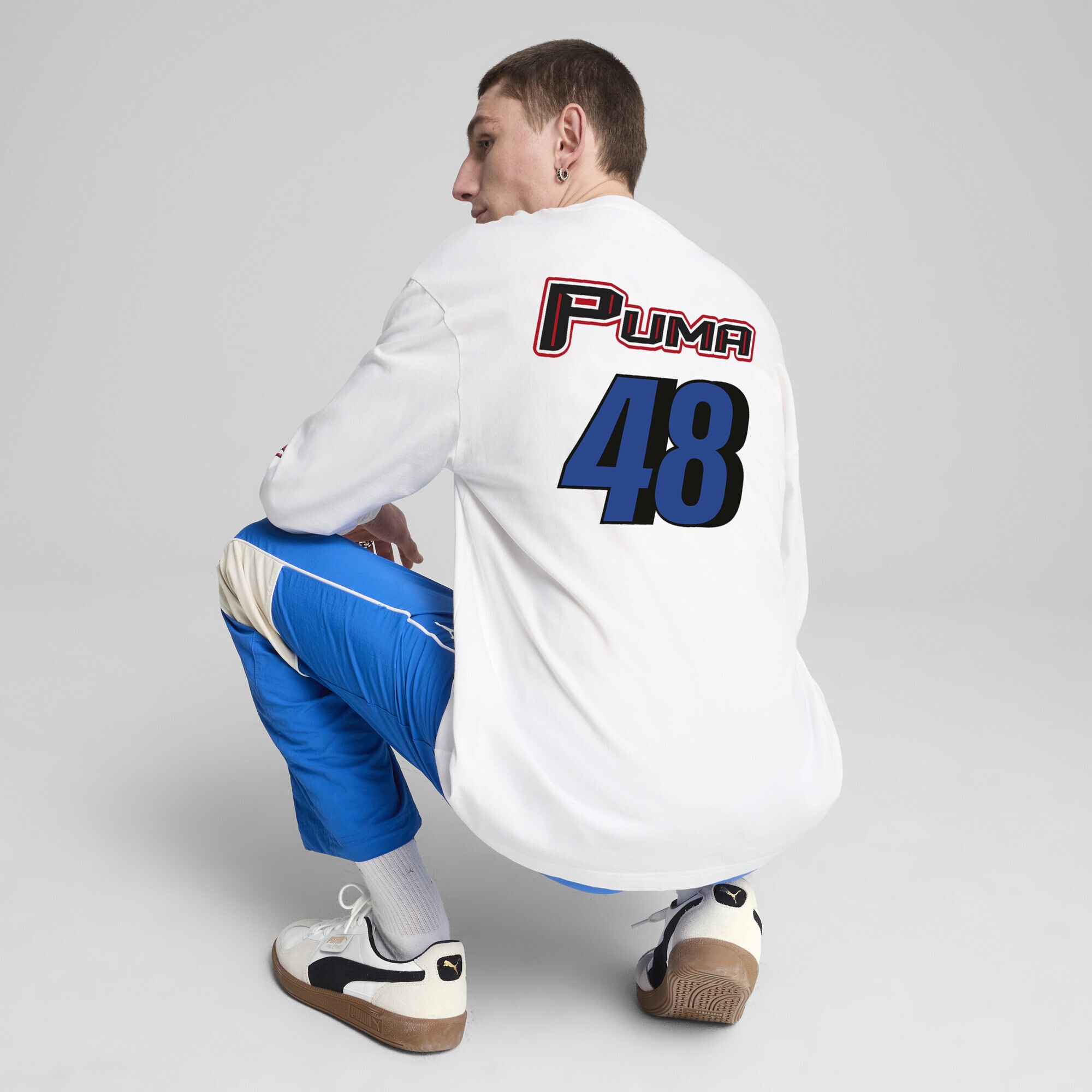 PUMA T-Shirt »GRAPHICS PUMA Moto Relaxed T-Shirt Herren«