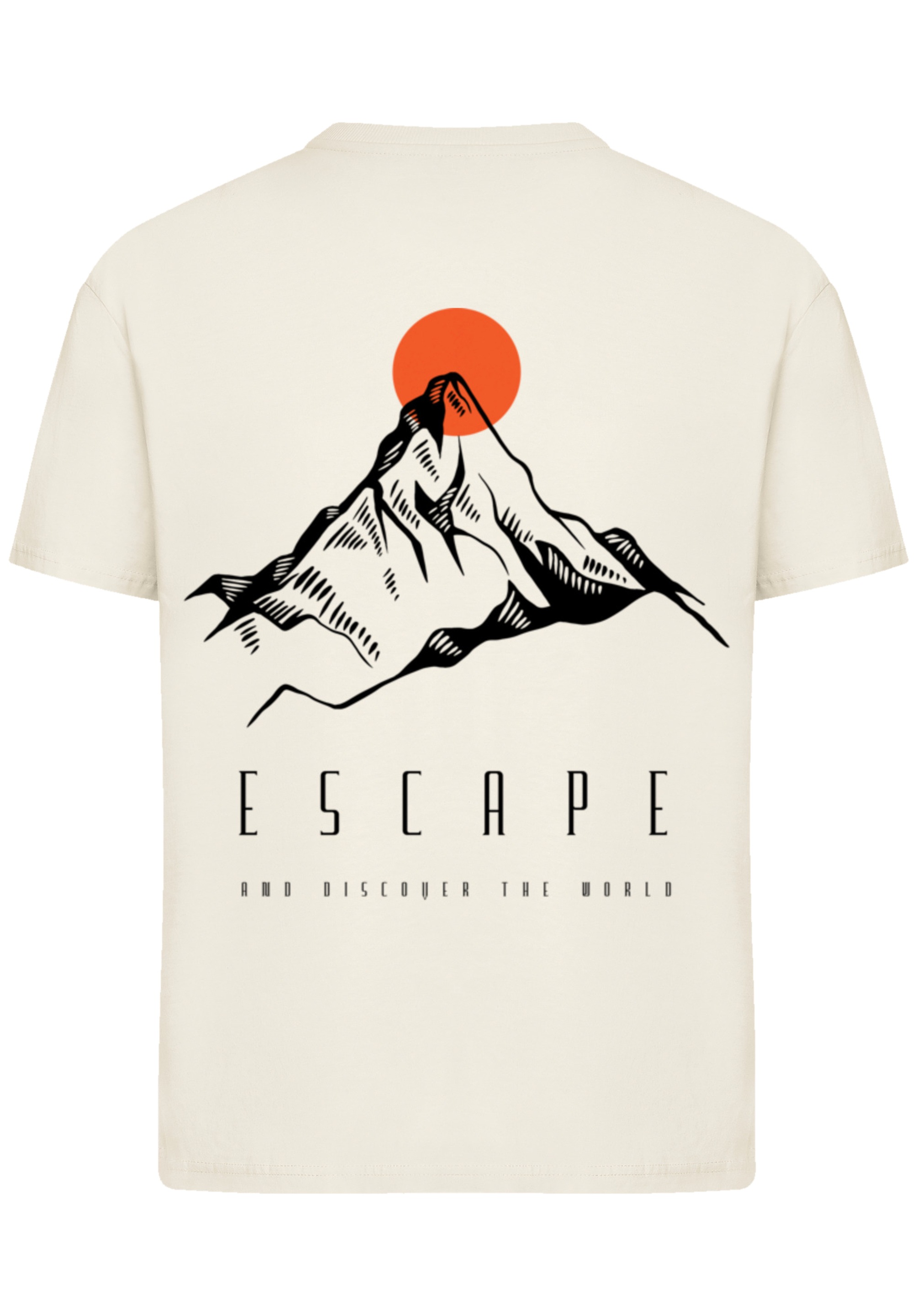 F4NT4STIC T-Shirt »Escape Discover the World Mountain« Premium Qualität, ESCAPE Collection
