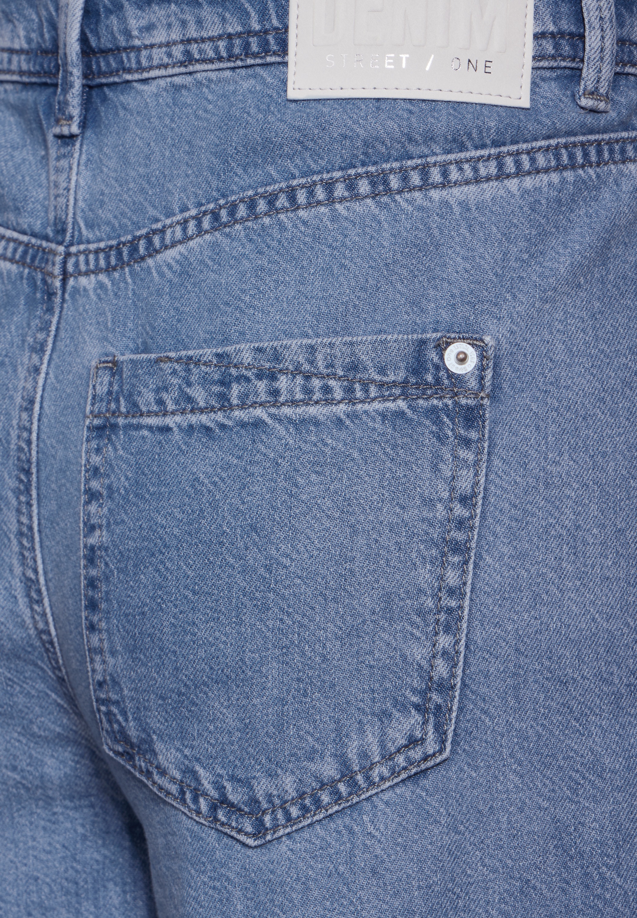 STREET ONE Comfort-fit-Jeans, High Waist