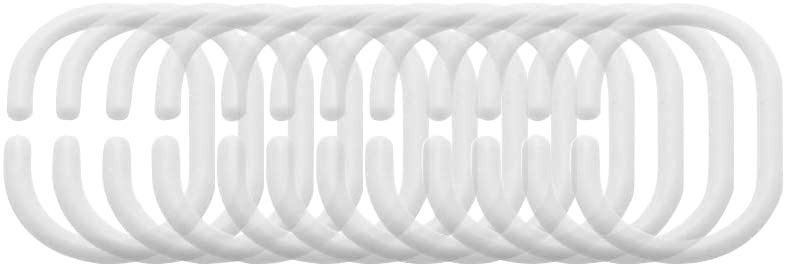 ADOB Duschvorhang "City" Breite 180 Höhe 200 cm, waschbar, inkl. 12 Vorhang günstig online kaufen