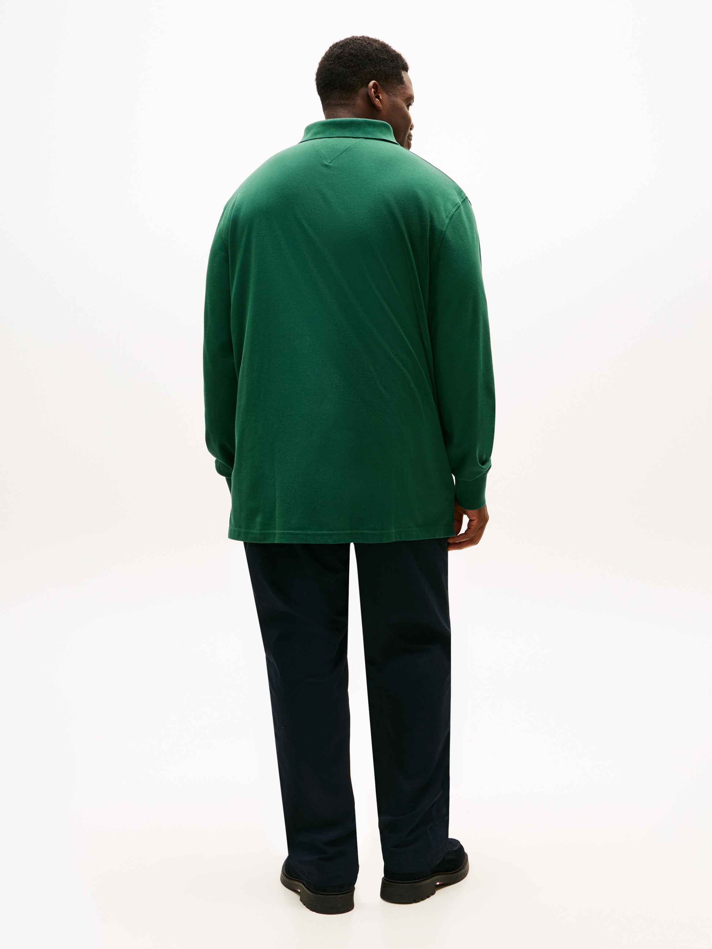 Tommy Hilfiger Big & Tall Langarm-Poloshirt »BT-1985 REGULAR LS POLO-B« in Großen Größen