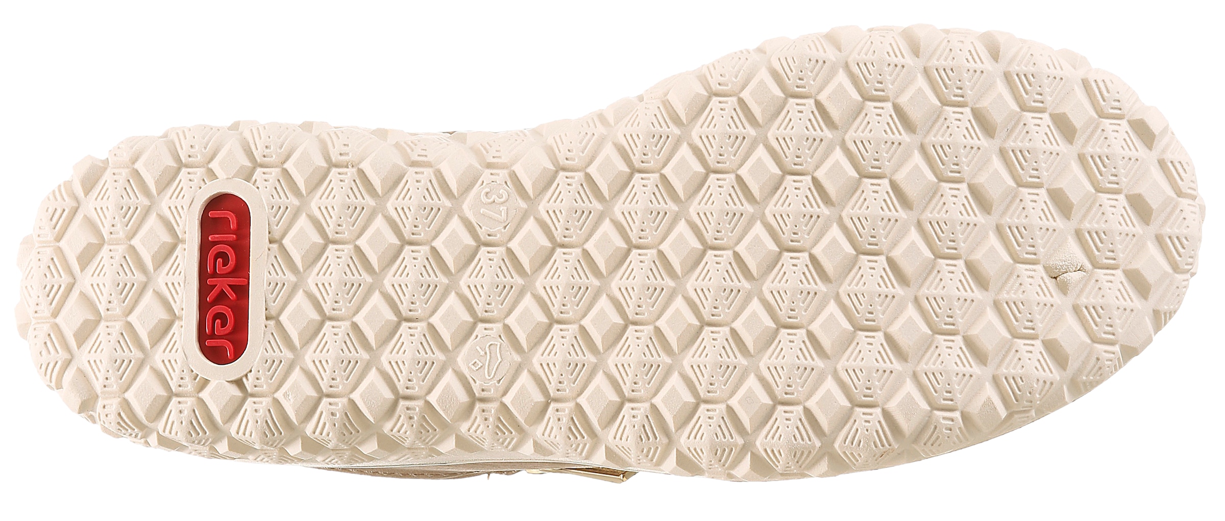 Rieker Sneaker  Schnürschuh, Halbschuh, Keilsneaker mit Reißverschluss